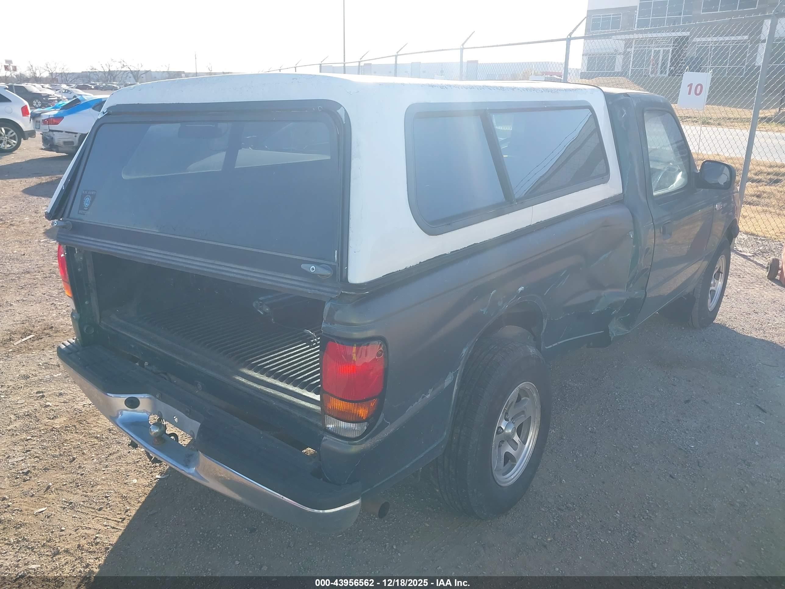 1999 Mazda B2500 Se/sx/tl Зеленый vin: 4F4YR12C8XTM01611