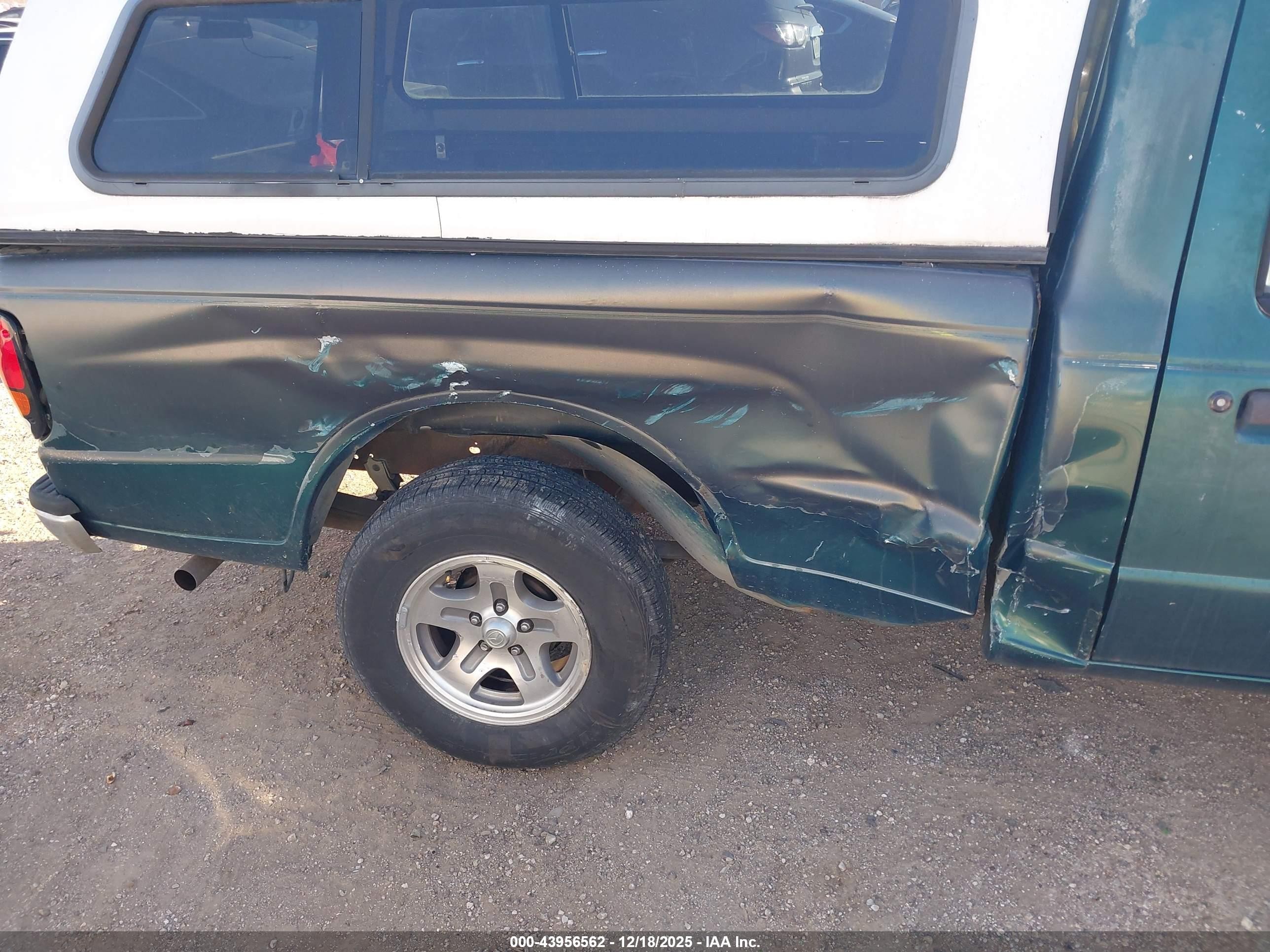 1999 Mazda B2500 Se/sx/tl Зеленый vin: 4F4YR12C8XTM01611