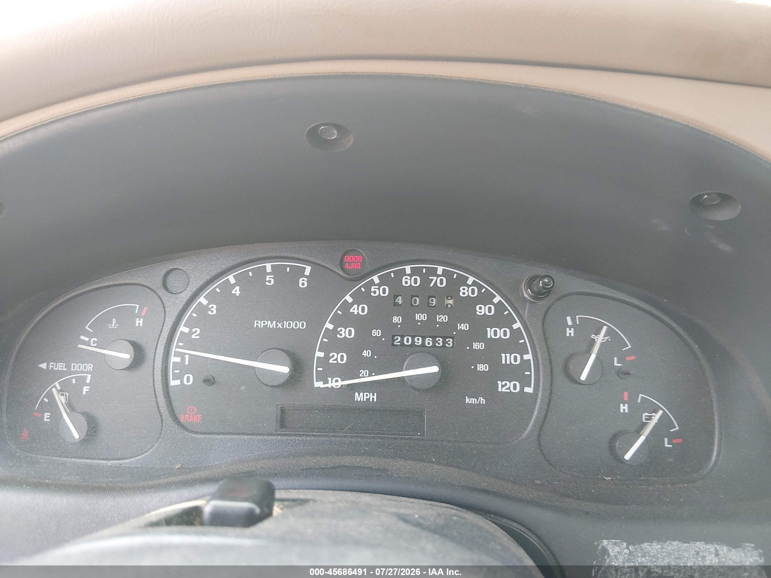 1999 Mazda B2500 Se/sx/tl Gold vin: 4F4YR12C8XTM47102