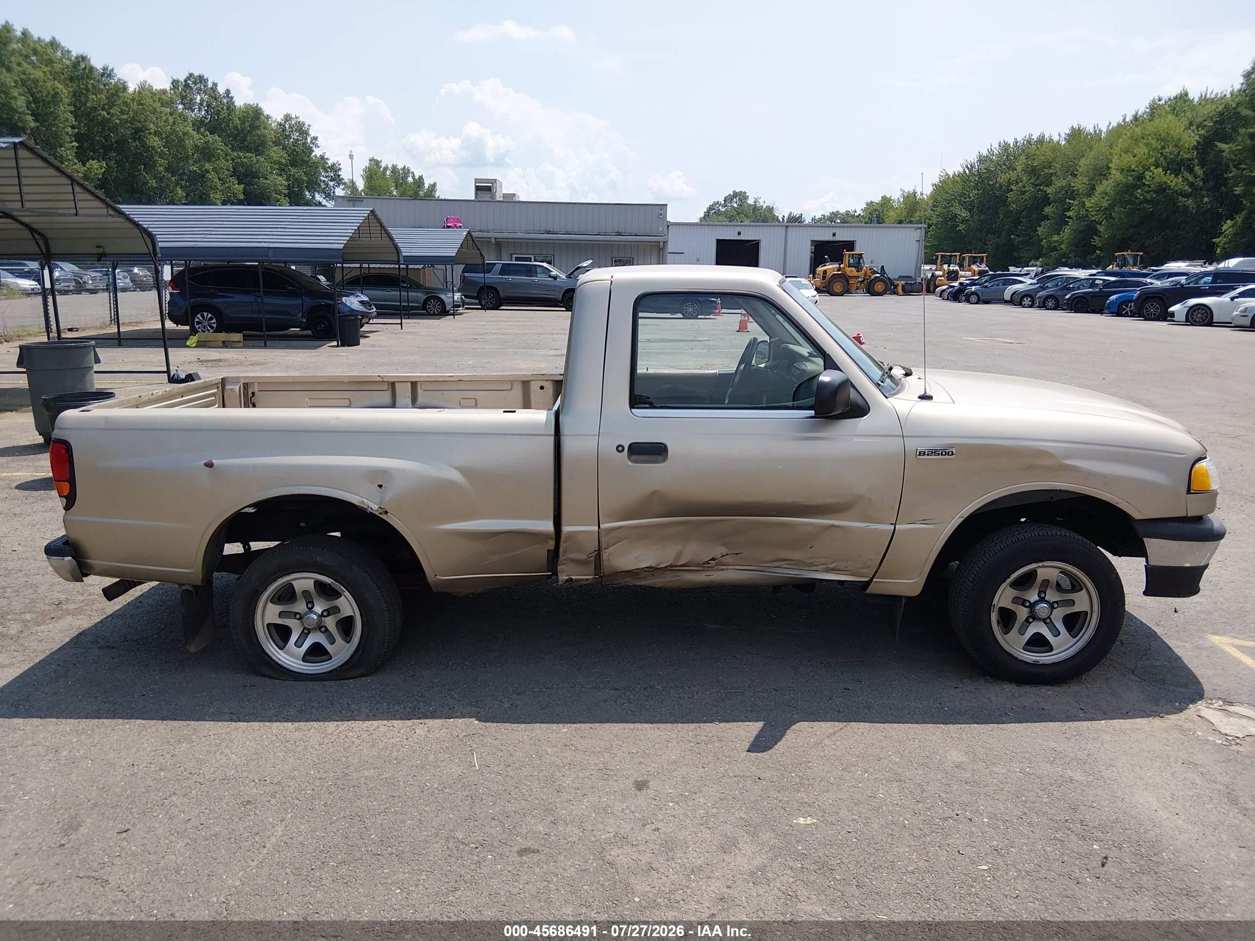 1999 Mazda B2500 Se/sx/tl Gold vin: 4F4YR12C8XTM47102