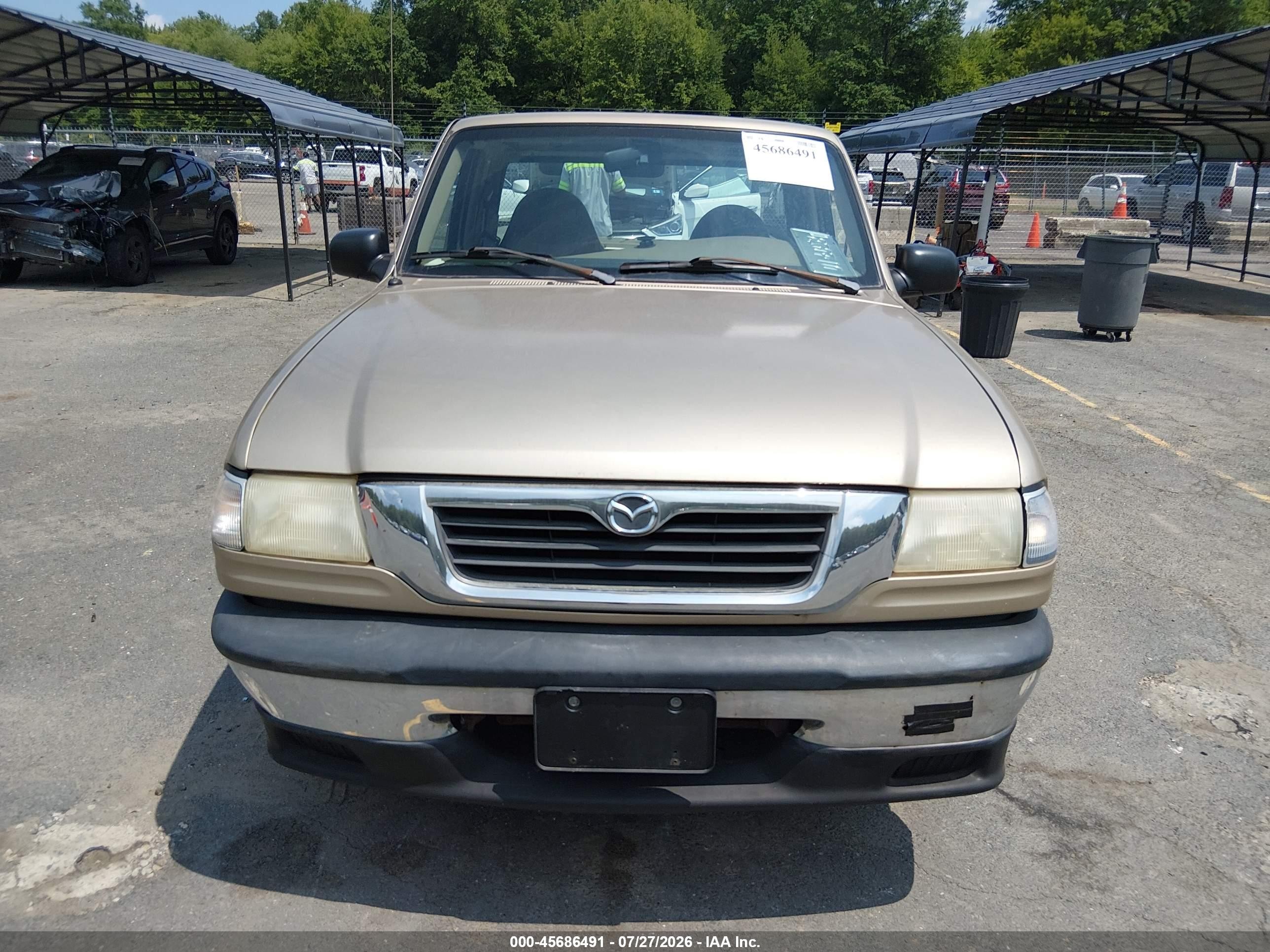 1999 Mazda B2500 Se/sx/tl Gold vin: 4F4YR12C8XTM47102