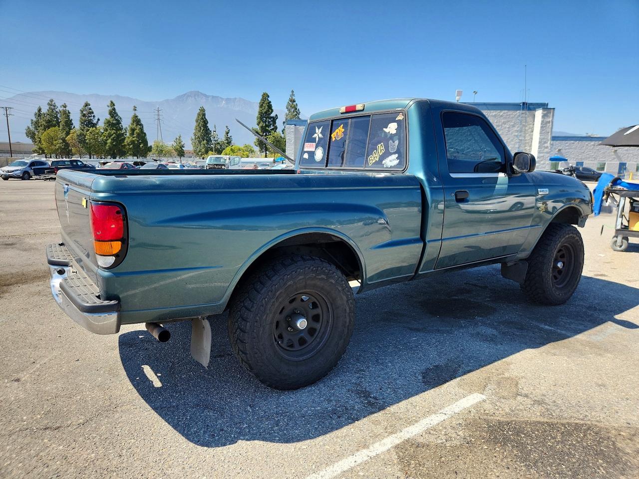2000 Mazda B2500 Green vin: 4F4YR12C8YTM22265