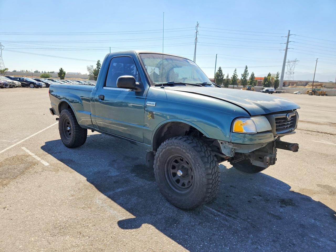 2000 Mazda B2500 Green vin: 4F4YR12C8YTM22265