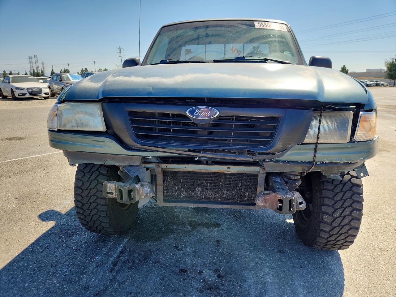 2000 Mazda B2500 Green vin: 4F4YR12C8YTM22265