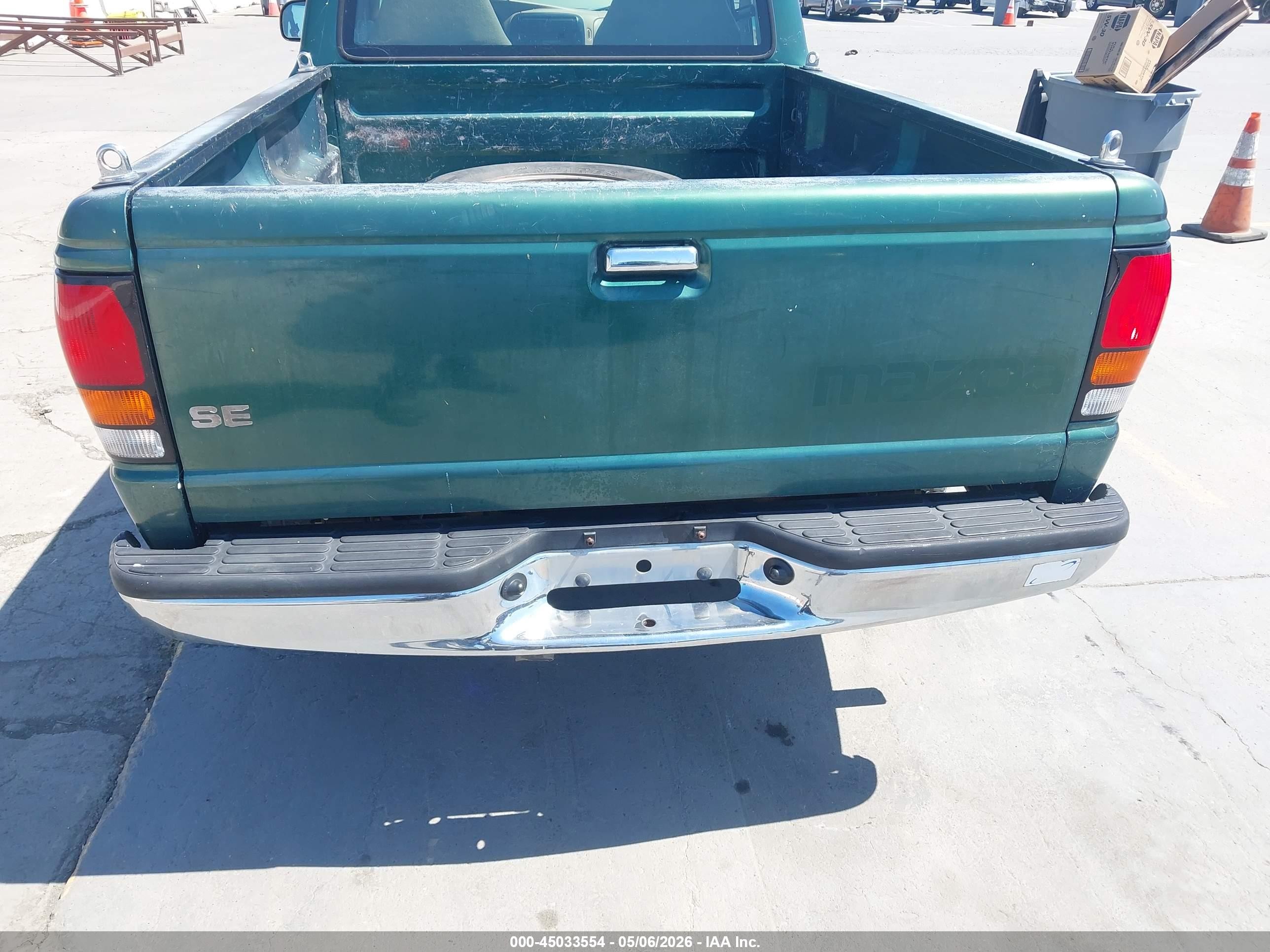 1999 Mazda B2500 Se/sx/tl Green vin: 4F4YR12C9XTM07711