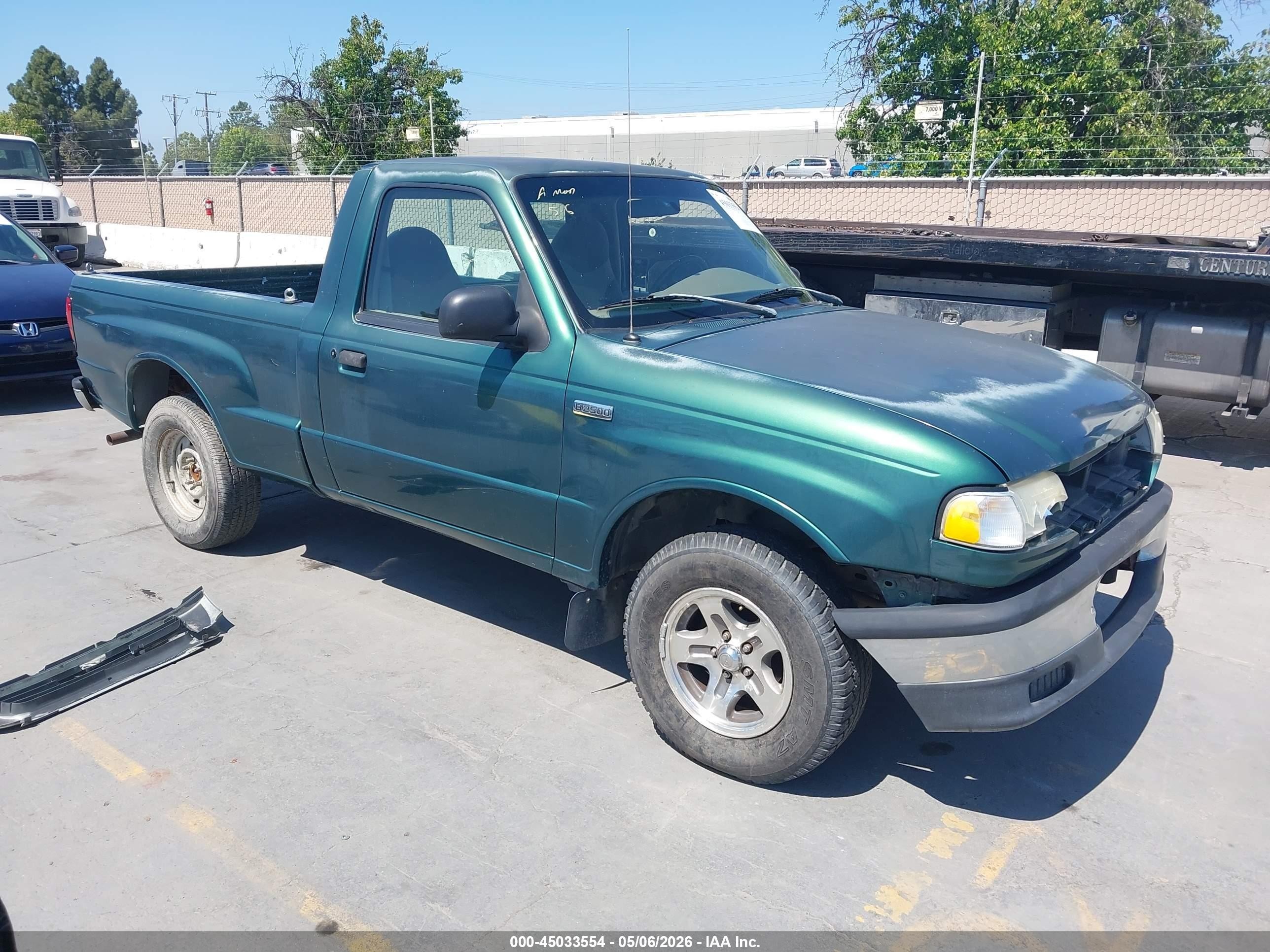 1999 Mazda B2500 Se/sx/tl Зеленый vin: 4F4YR12C9XTM07711