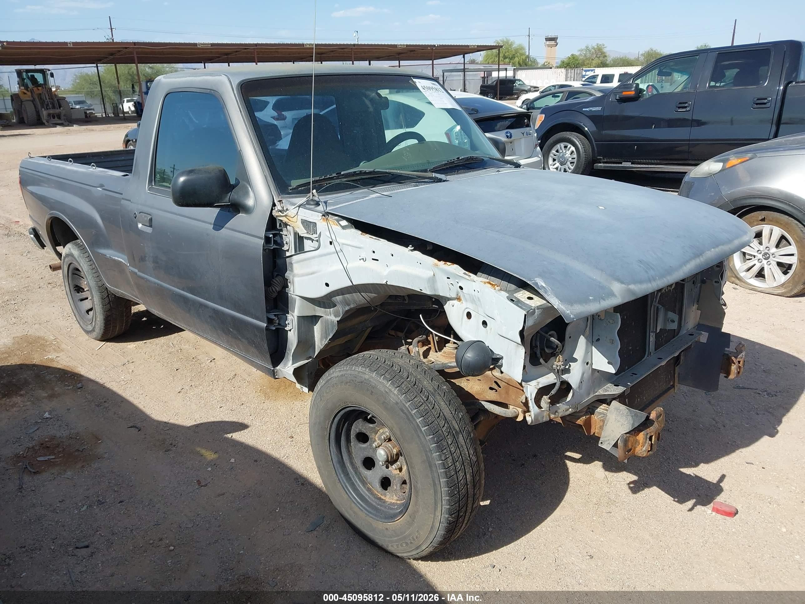 1999 Mazda B2500 Se/sx/tl Gray vin: 4F4YR12C9XTM24153