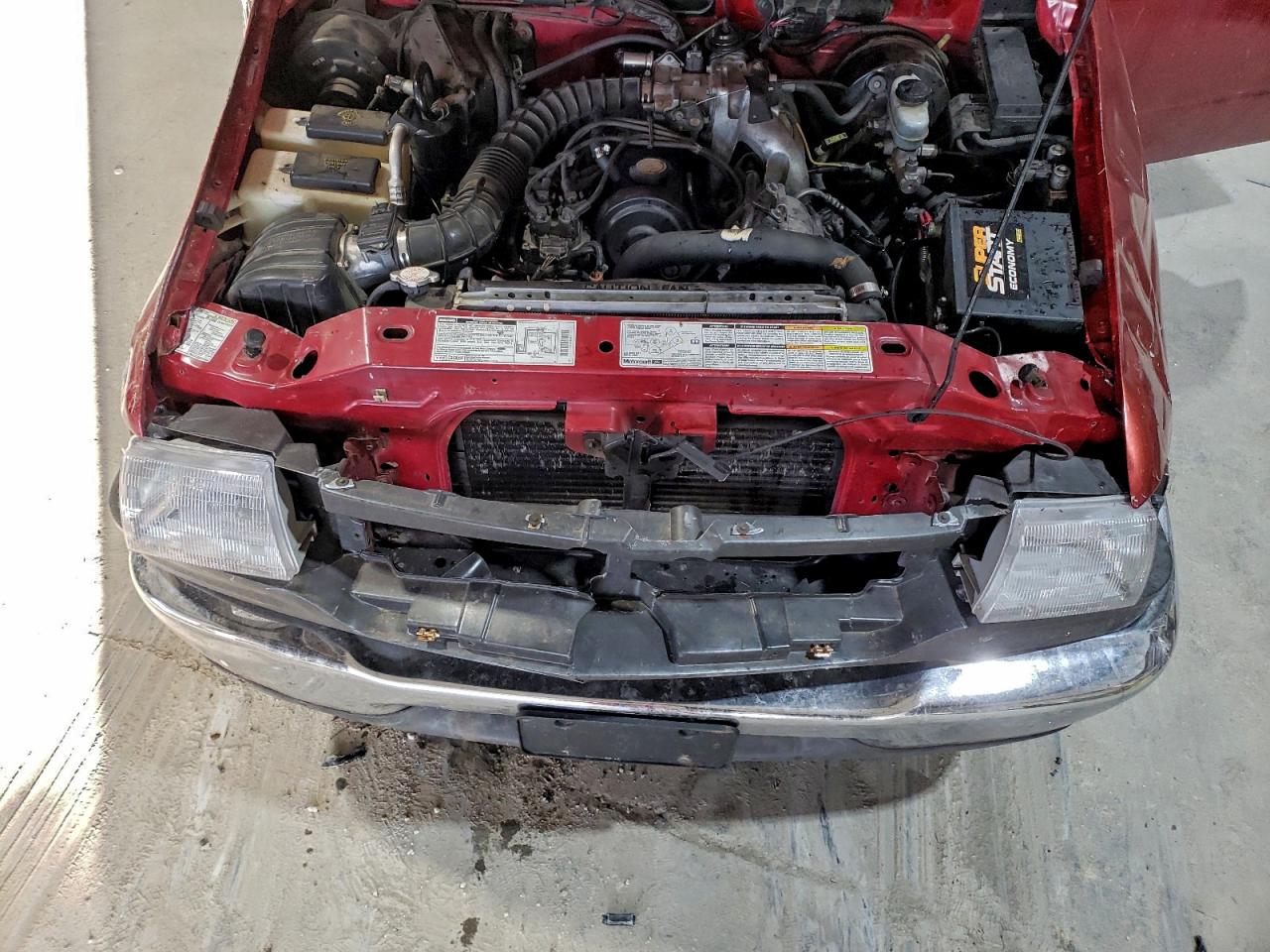 1999 Mazda B2500 Бордовый vin: 4F4YR12CXXTM41513