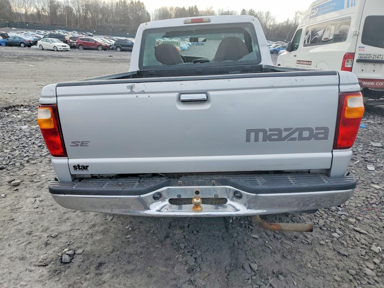 2001 Mazda B2300 Silver vin: 4F4YR12D01TM30830