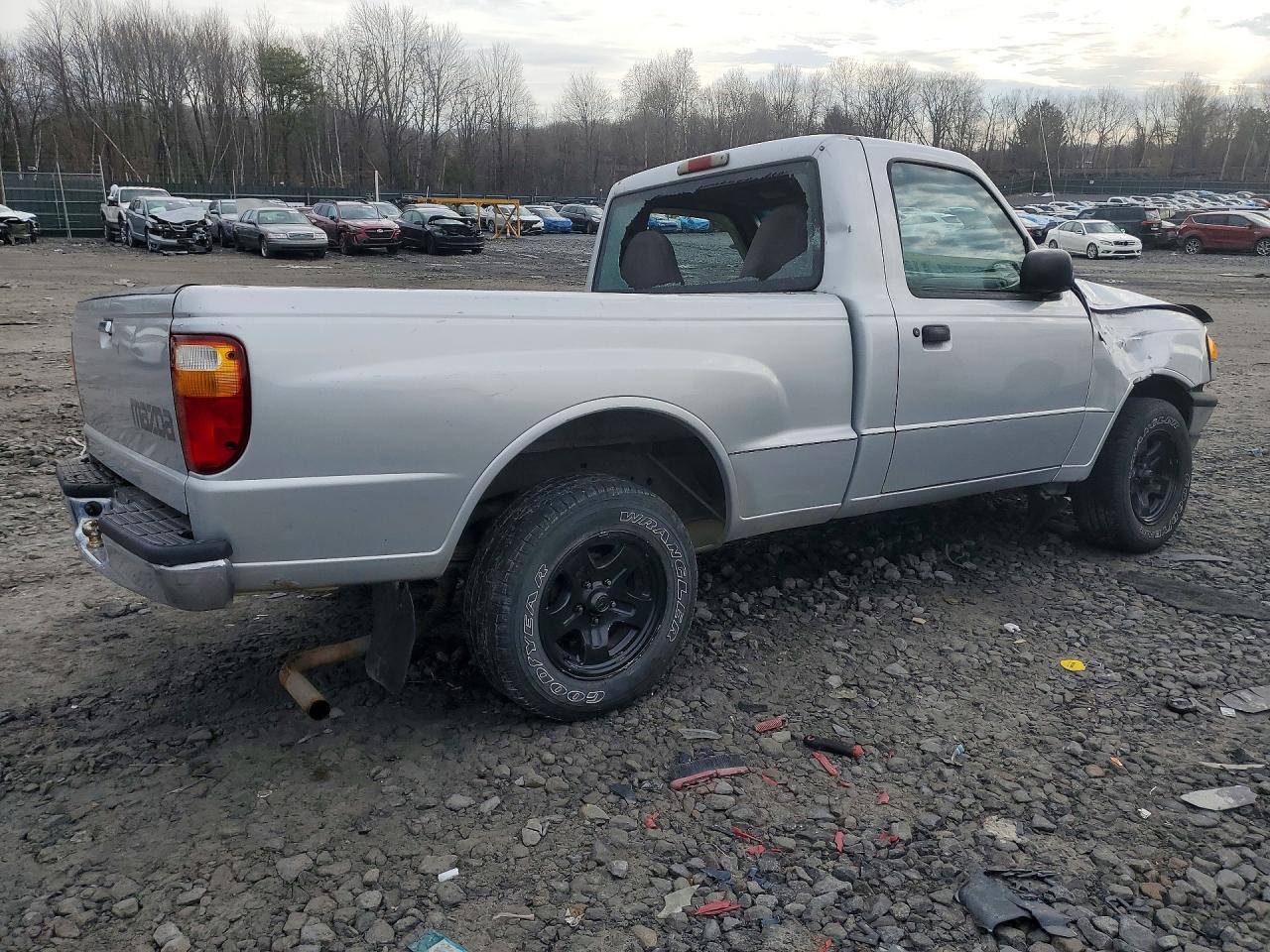 2001 Mazda B2300 Silver vin: 4F4YR12D01TM30830
