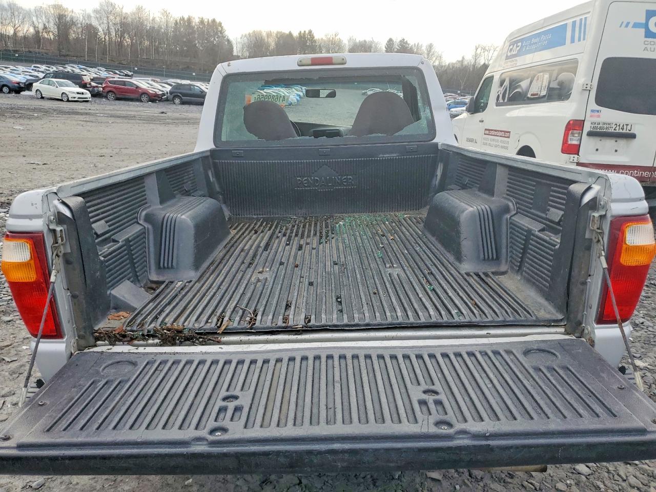 2001 Mazda B2300 Silver vin: 4F4YR12D01TM30830
