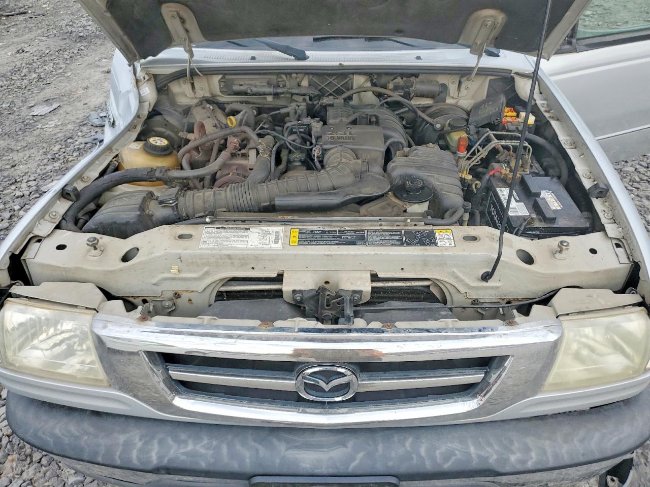 2001 Mazda B2300 Silver vin: 4F4YR12D01TM30830