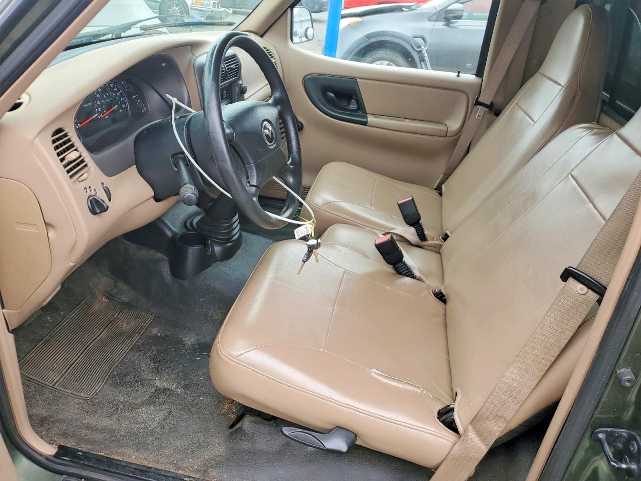 2002 Mazda B2300 Green vin: 4F4YR12D02TM14984