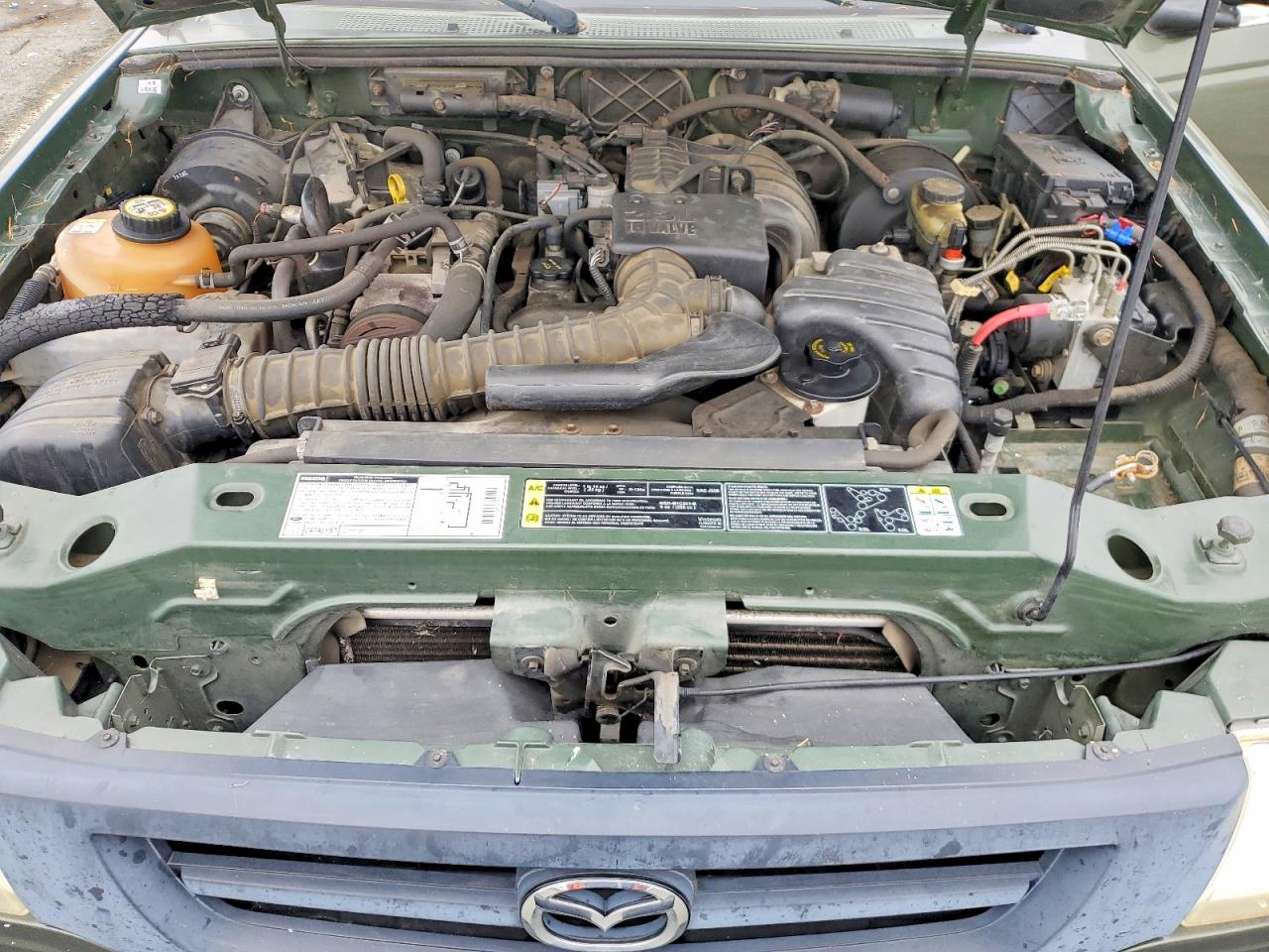 2002 Mazda B2300 Green vin: 4F4YR12D02TM14984