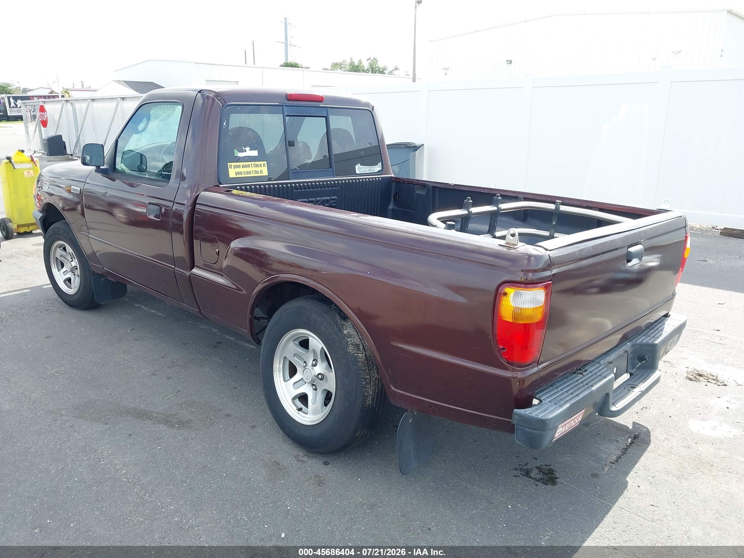 2003 Mazda B2300   Коричневый vin: 4F4YR12D03TM10886