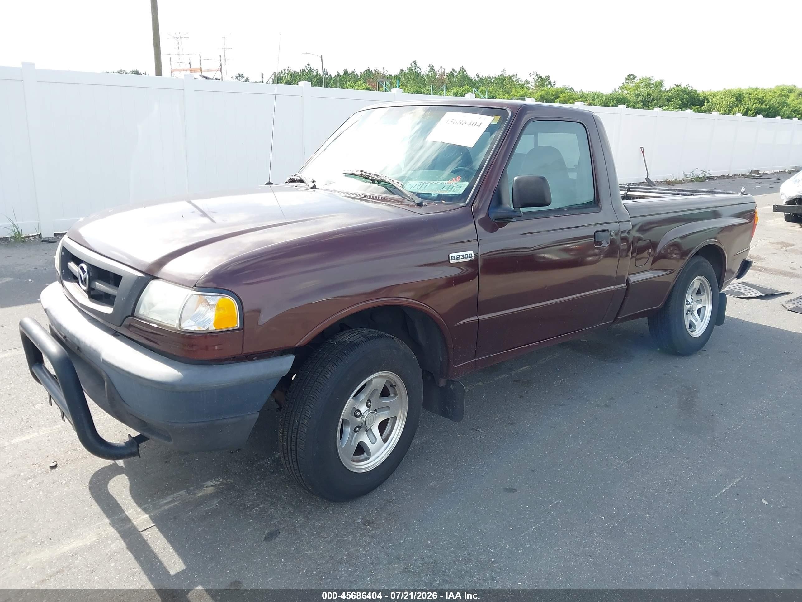 2003 Mazda B2300   Коричневый vin: 4F4YR12D03TM10886