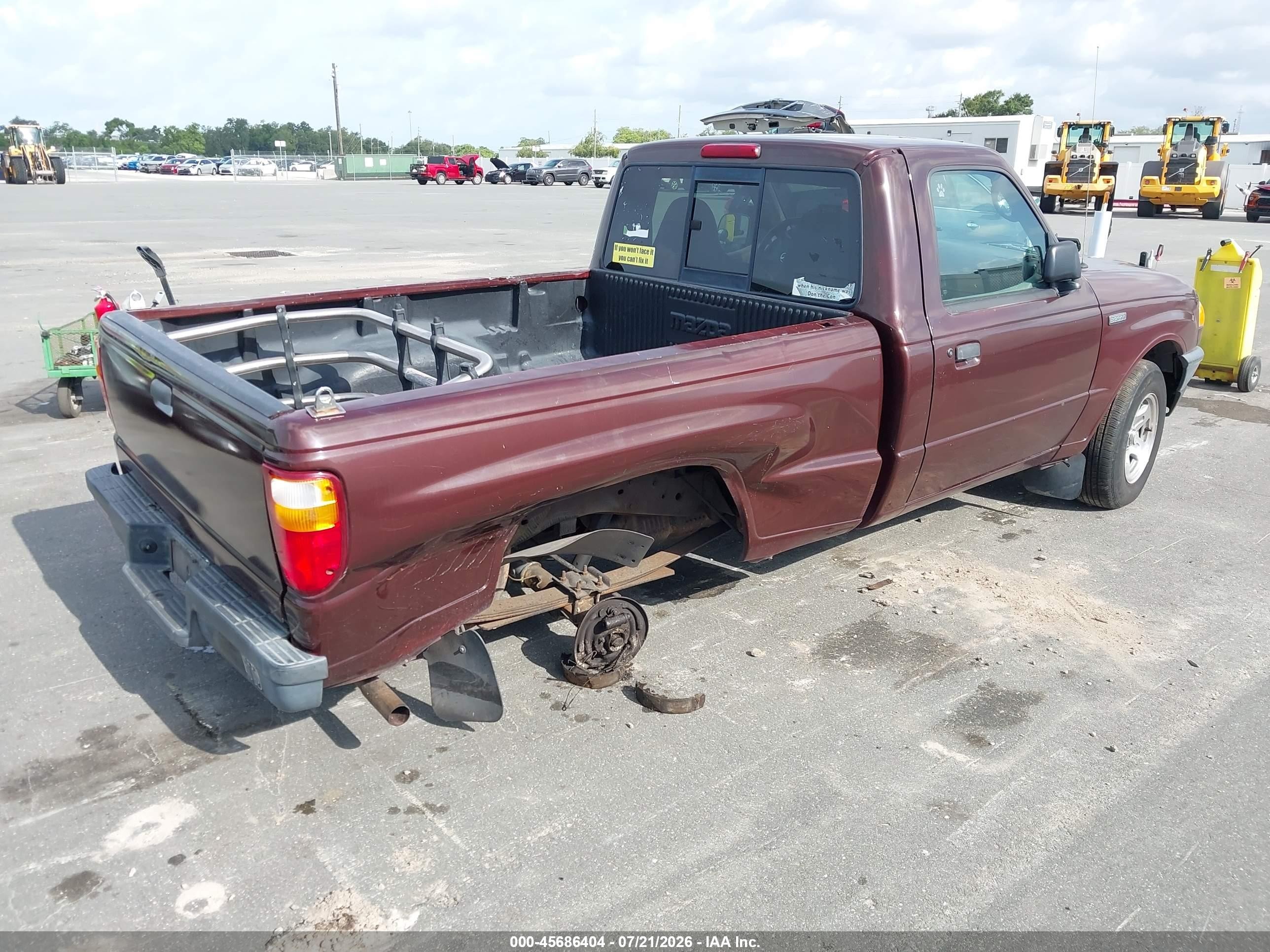 2003 Mazda B2300   Коричневый vin: 4F4YR12D03TM10886