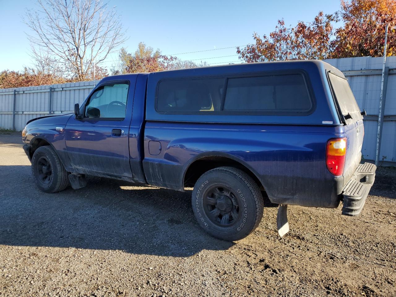 2004 Mazda B2300 Blue vin: 4F4YR12D04TM03941