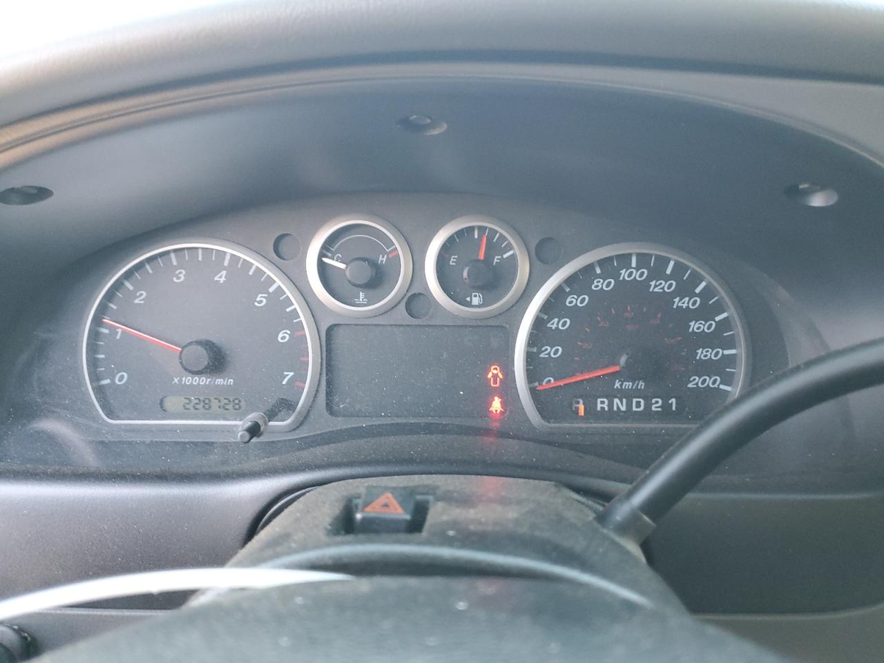2004 Mazda B2300 Blue vin: 4F4YR12D04TM03941