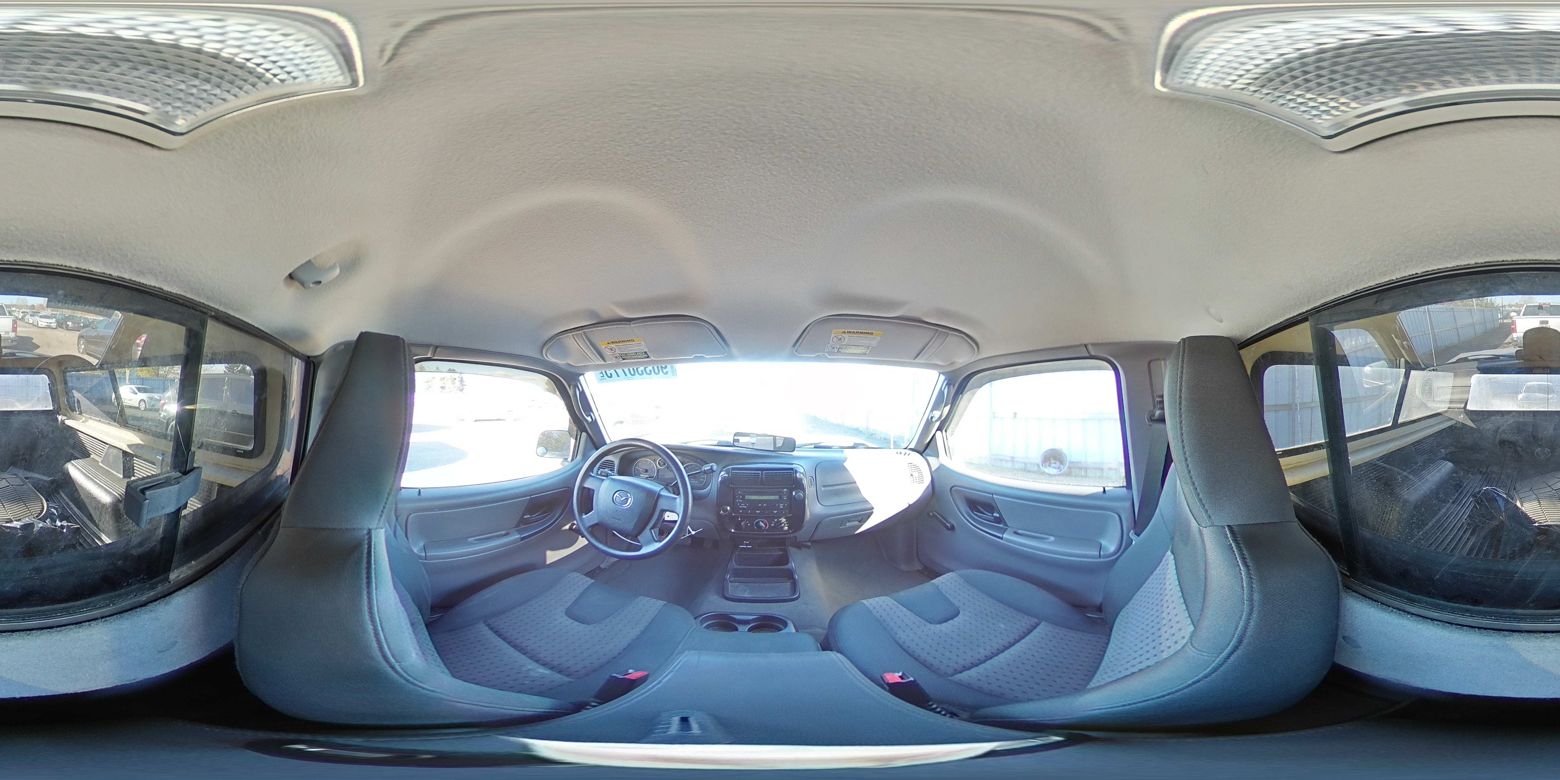 2004 Mazda B2300 Blue vin: 4F4YR12D04TM03941