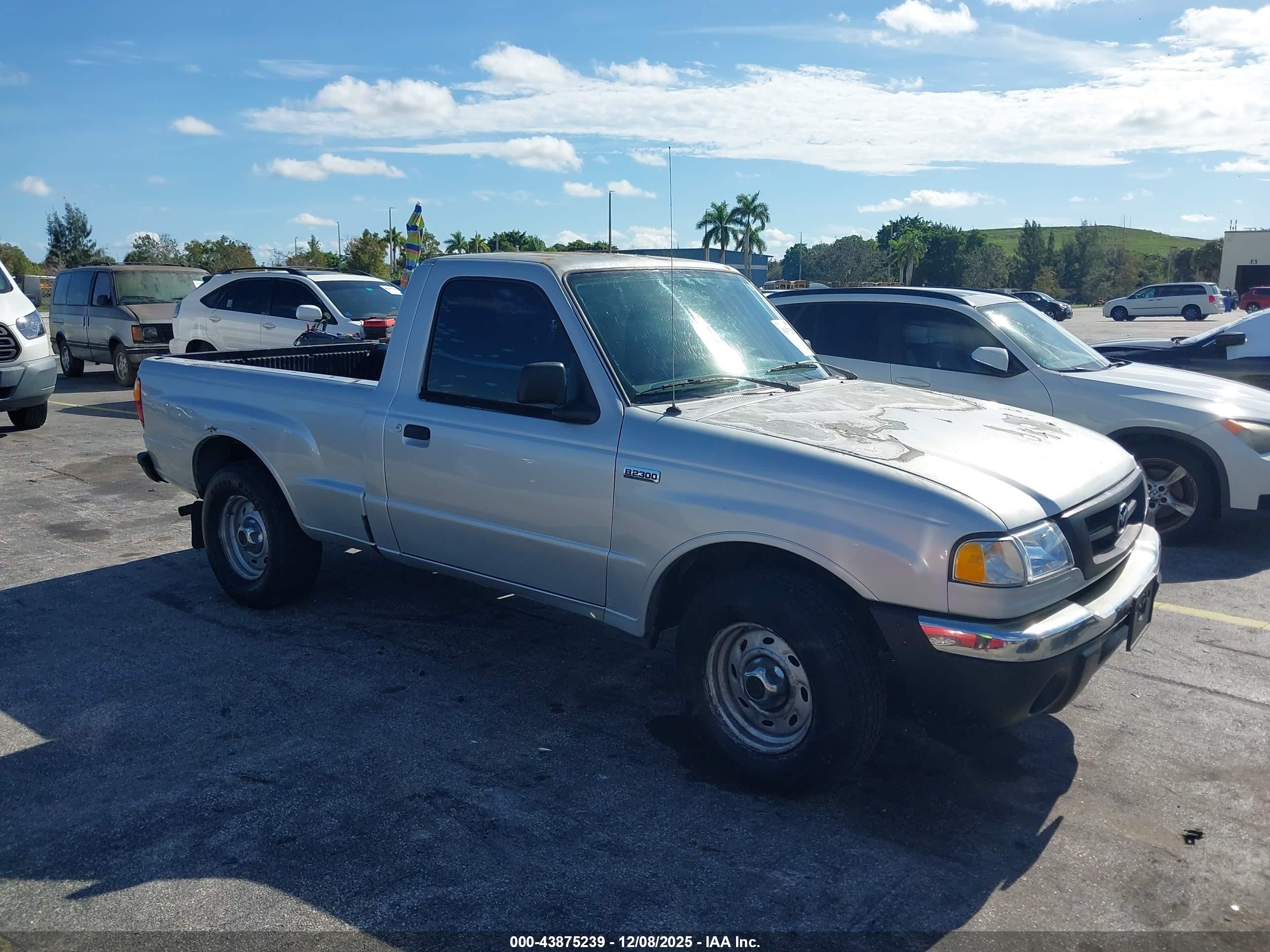 2004 Mazda B2300   Silver vin: 4F4YR12D04TM11053