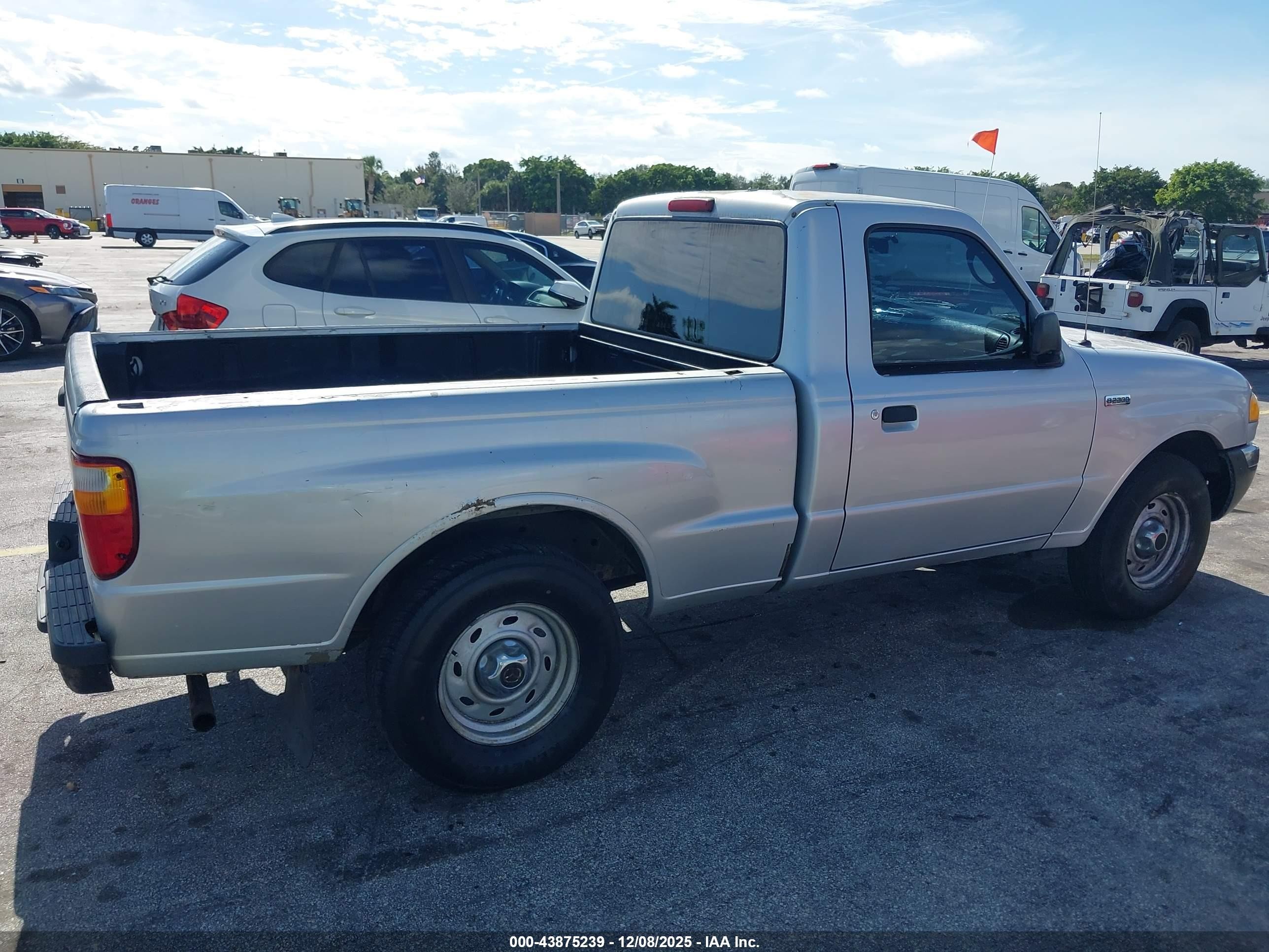 2004 Mazda B2300   Silver vin: 4F4YR12D04TM11053