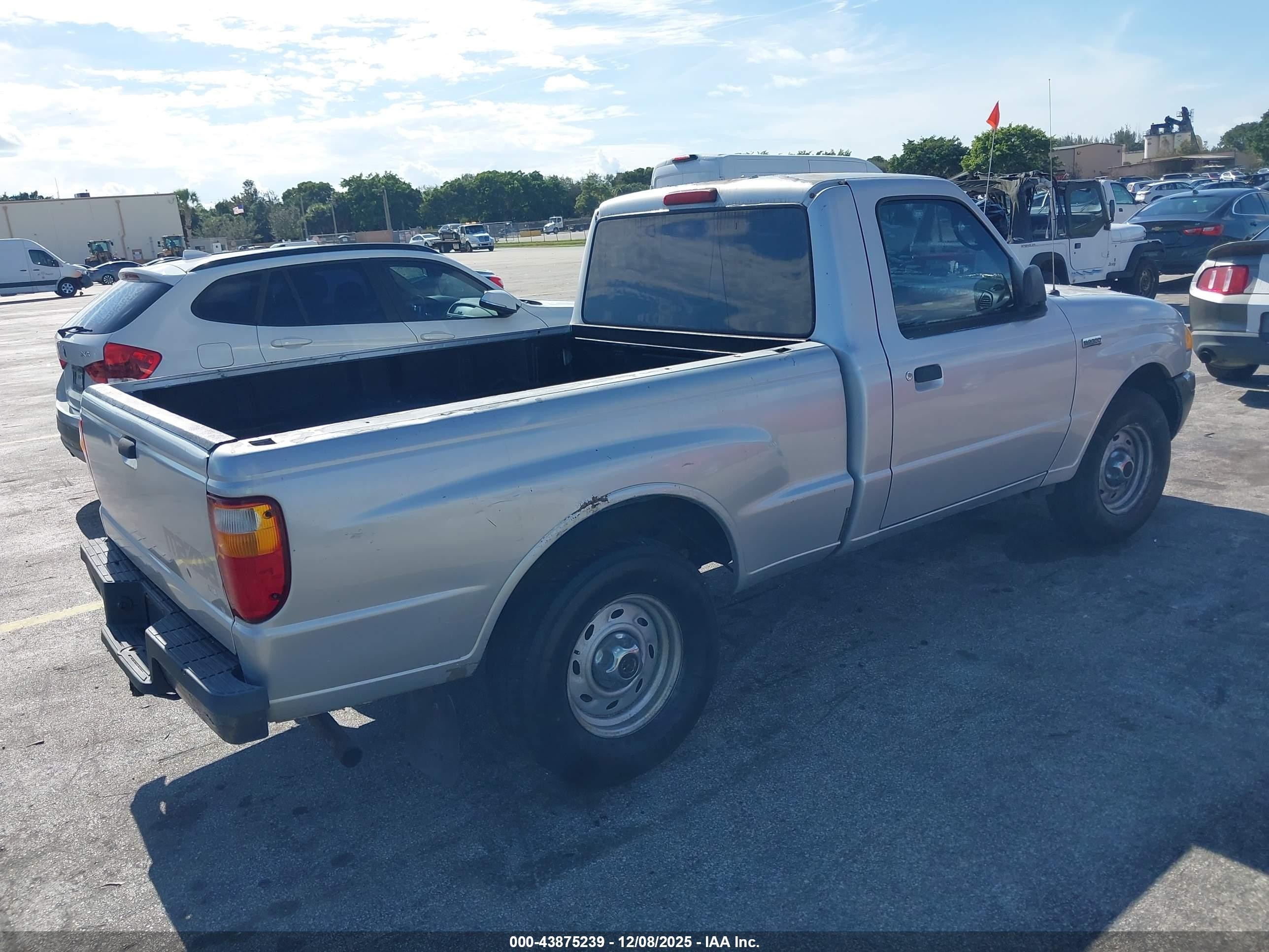 2004 Mazda B2300   Silver vin: 4F4YR12D04TM11053