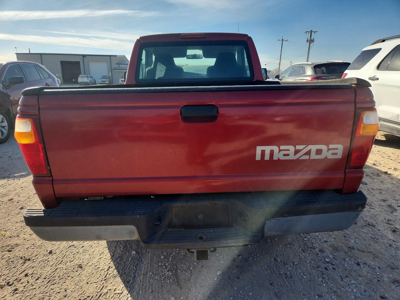 2008 Mazda B2300 Red vin: 4F4YR12D08PM03064