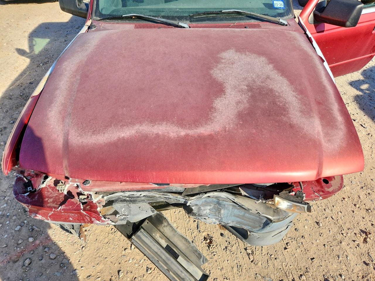 2008 Mazda B2300 Red vin: 4F4YR12D08PM03064