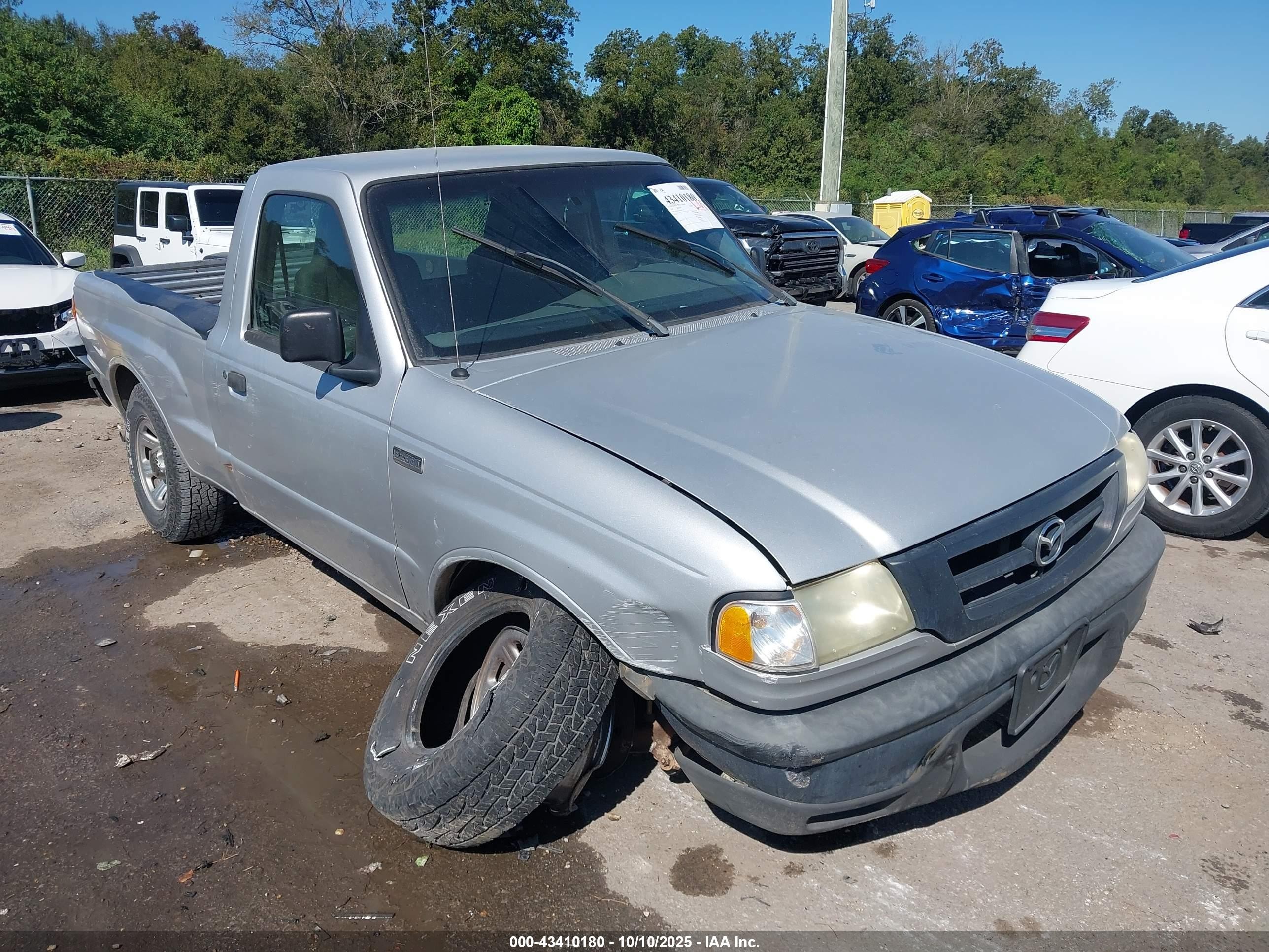 2004 Mazda B2300   Silver vin: 4F4YR12D14TM03124