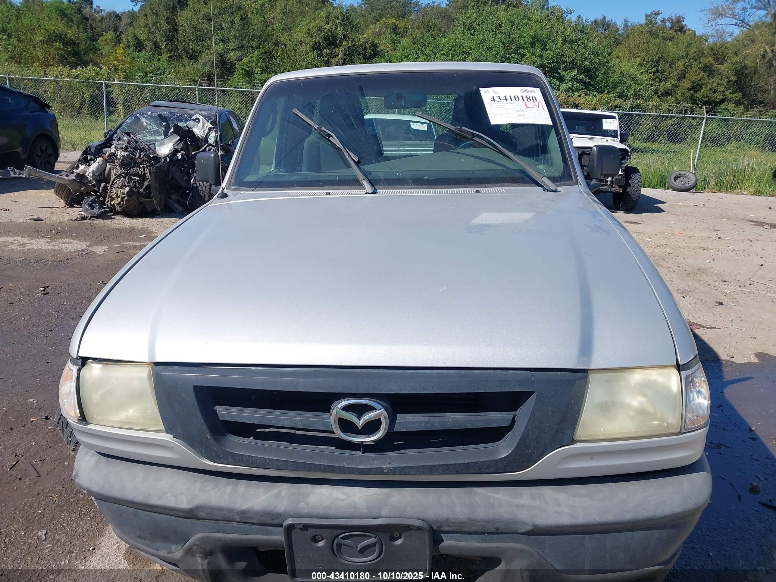 2004 Mazda B2300   Silver vin: 4F4YR12D14TM03124