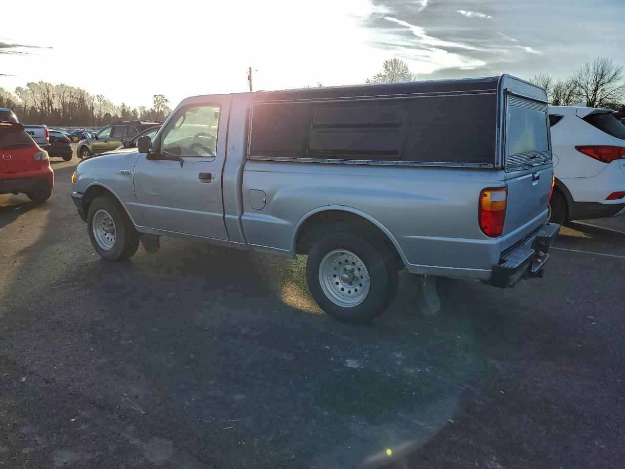 2004 Mazda B2300 Silver vin: 4F4YR12D14TM11188