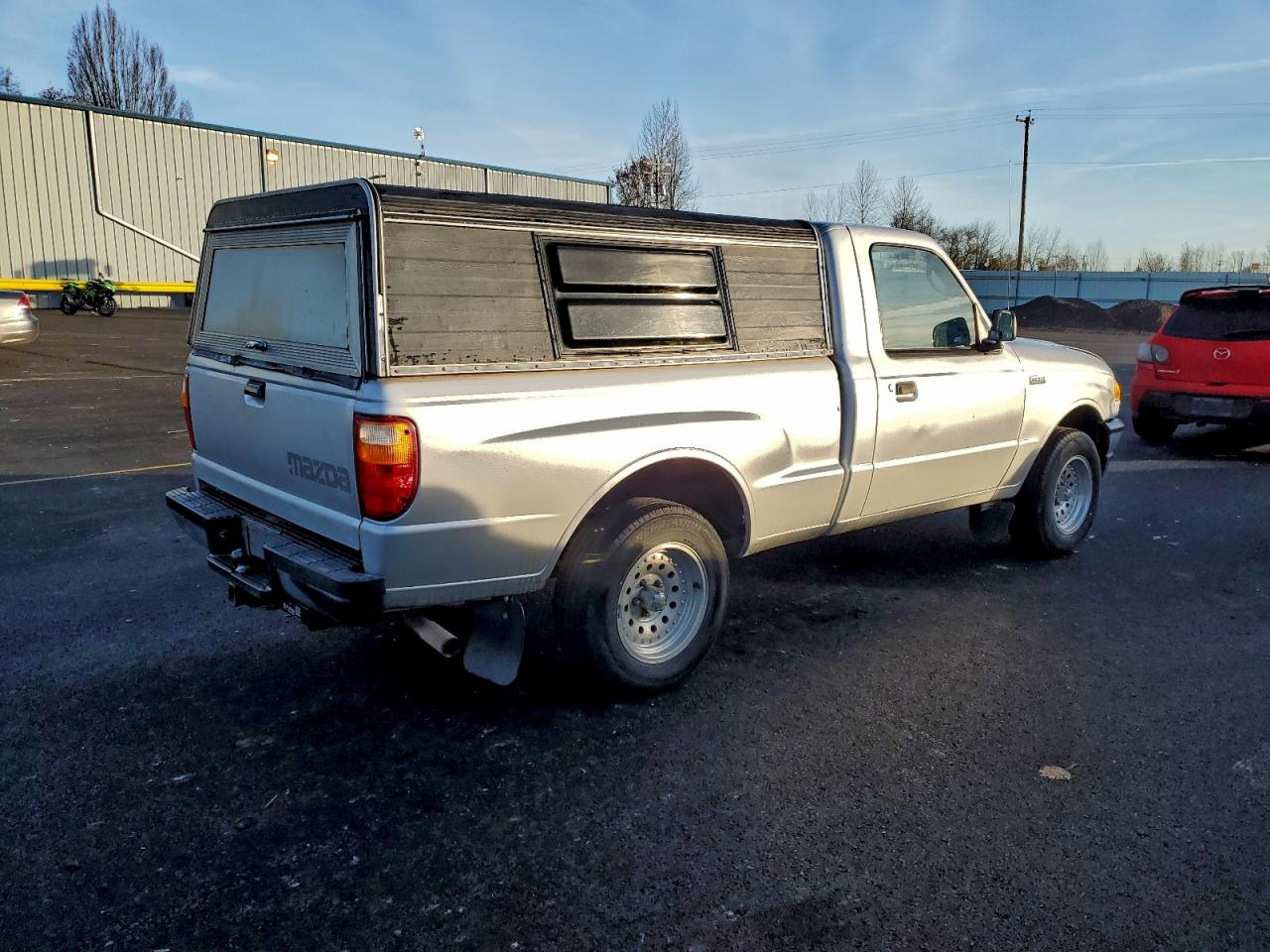 2004 Mazda B2300 Silver vin: 4F4YR12D14TM11188