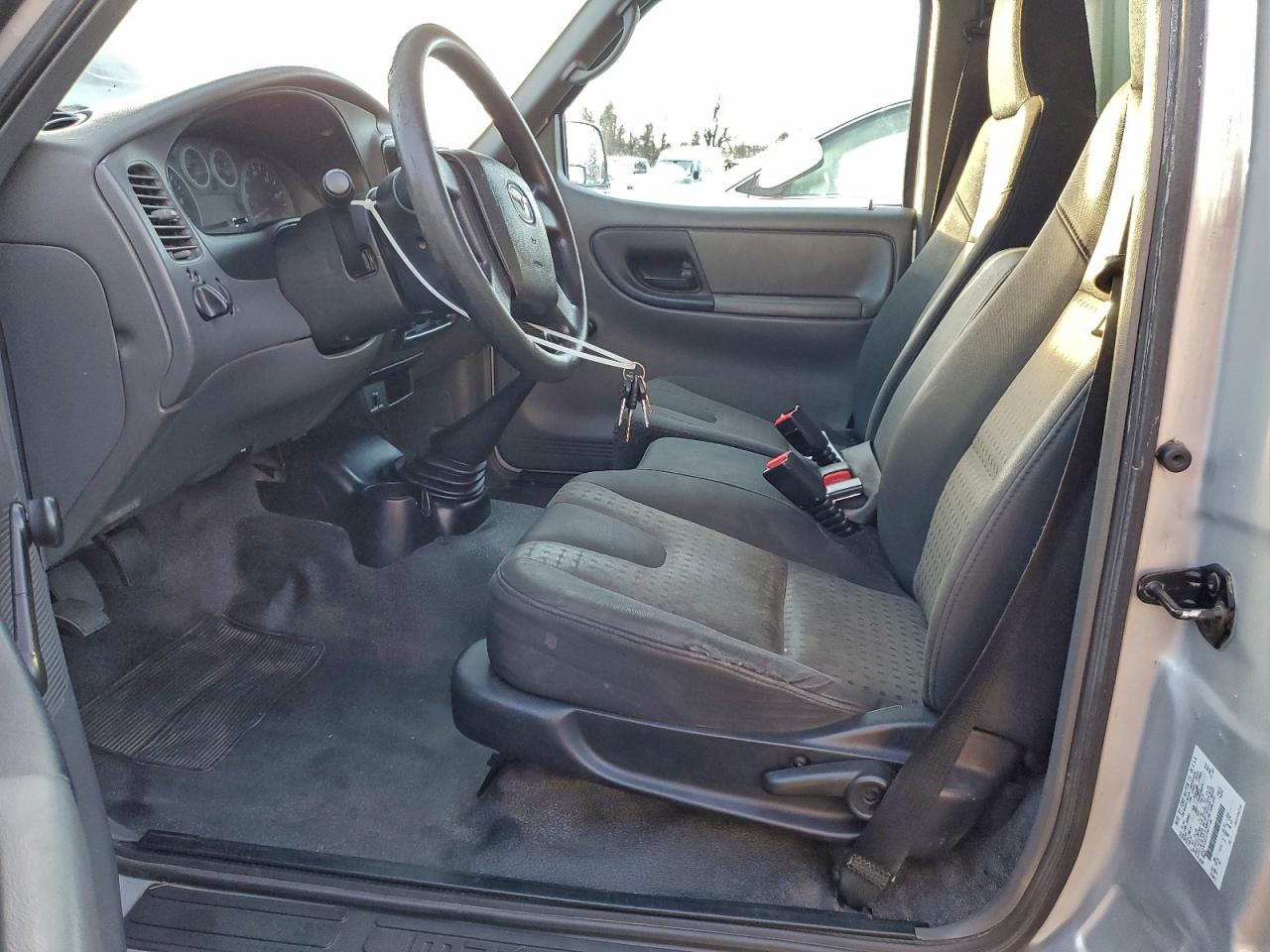 2004 Mazda B2300 Silver vin: 4F4YR12D14TM11188
