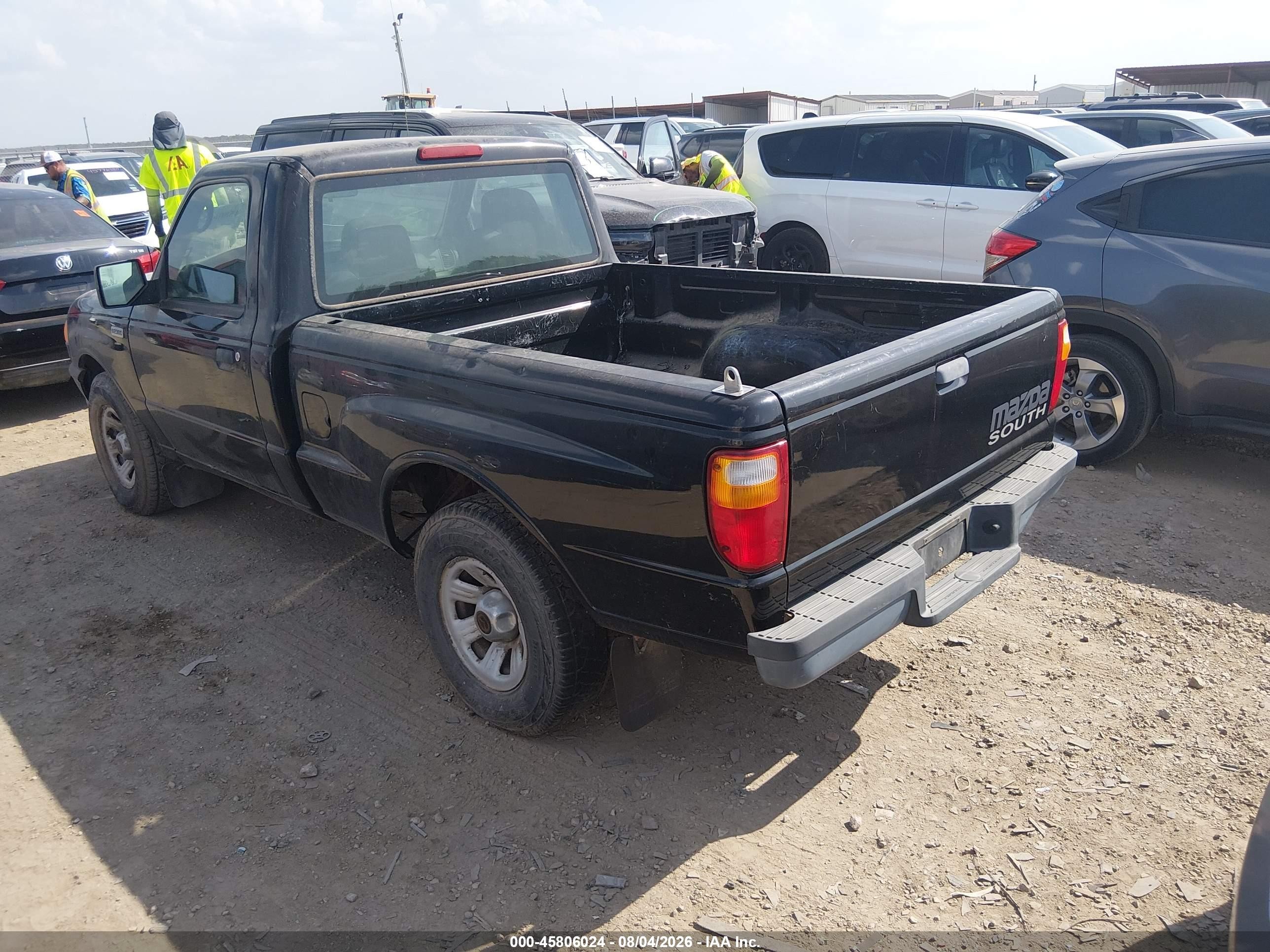 2008 Mazda B2300   Черный vin: 4F4YR12D18PM00402
