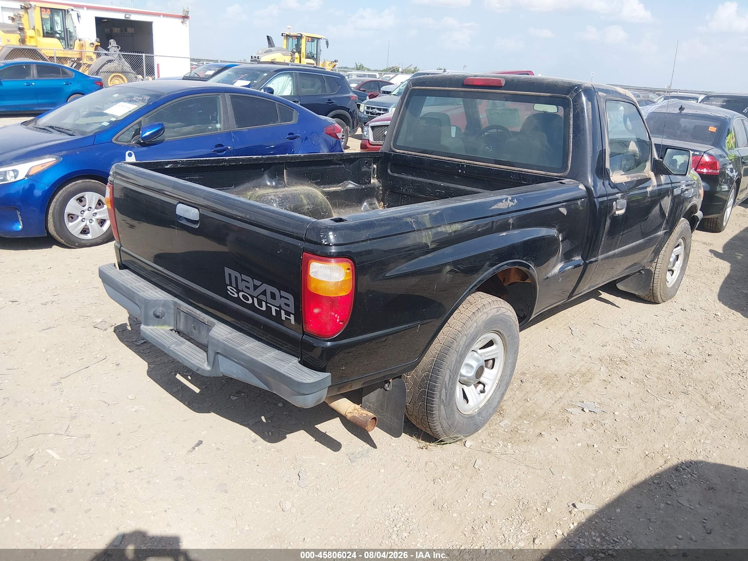 2008 Mazda B2300   Черный vin: 4F4YR12D18PM00402