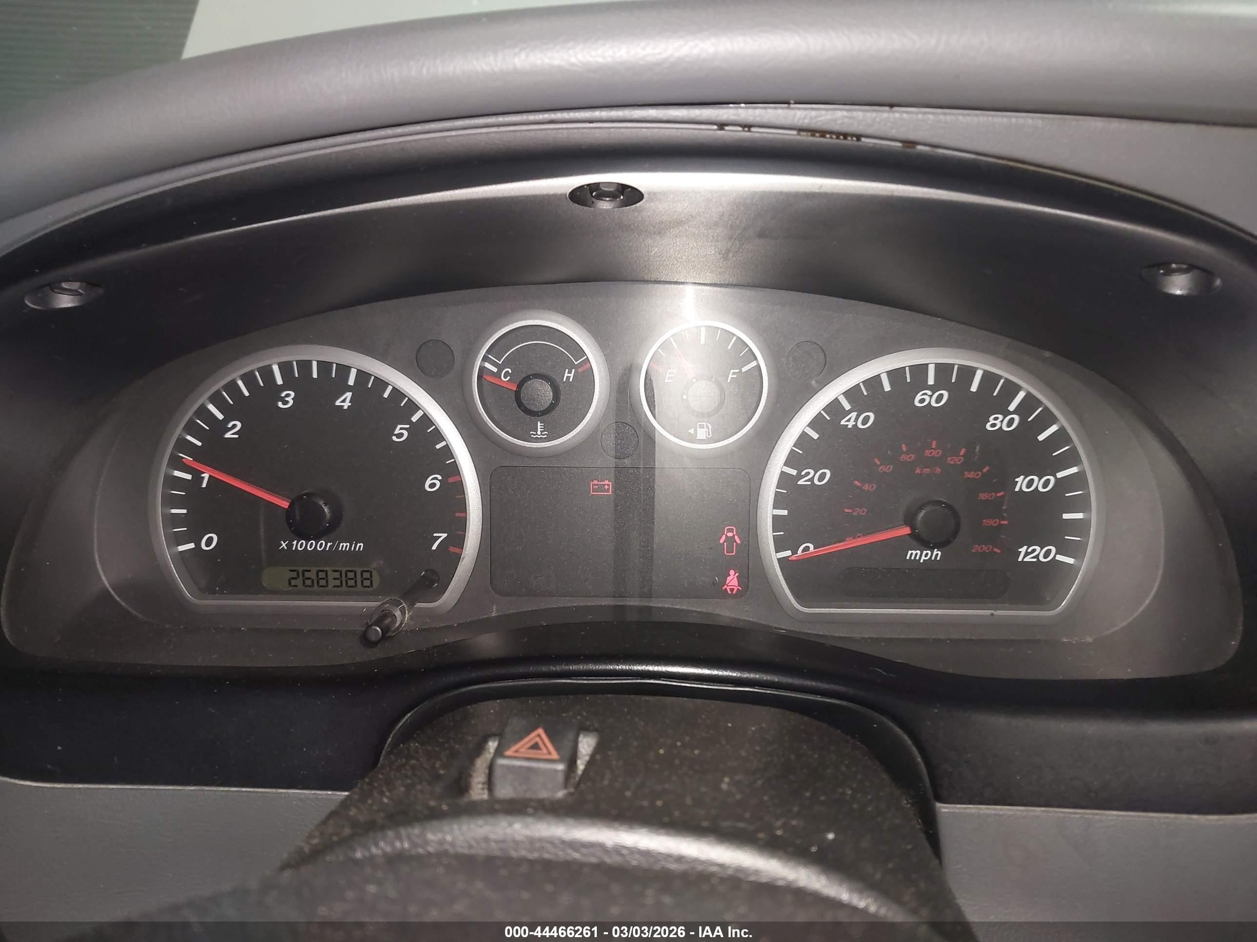2008 Mazda B2300   Белый vin: 4F4YR12D28PM04619