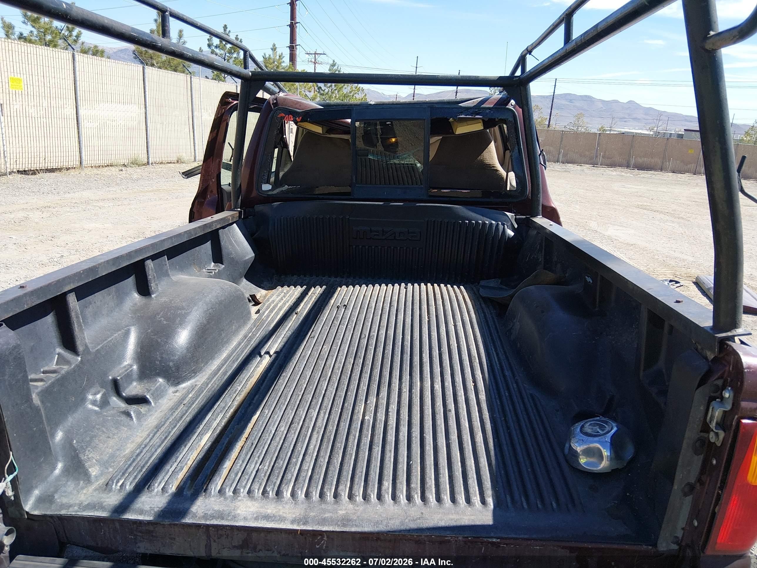 2003 Mazda B2300   Burgundy vin: 4F4YR12D43TM03374