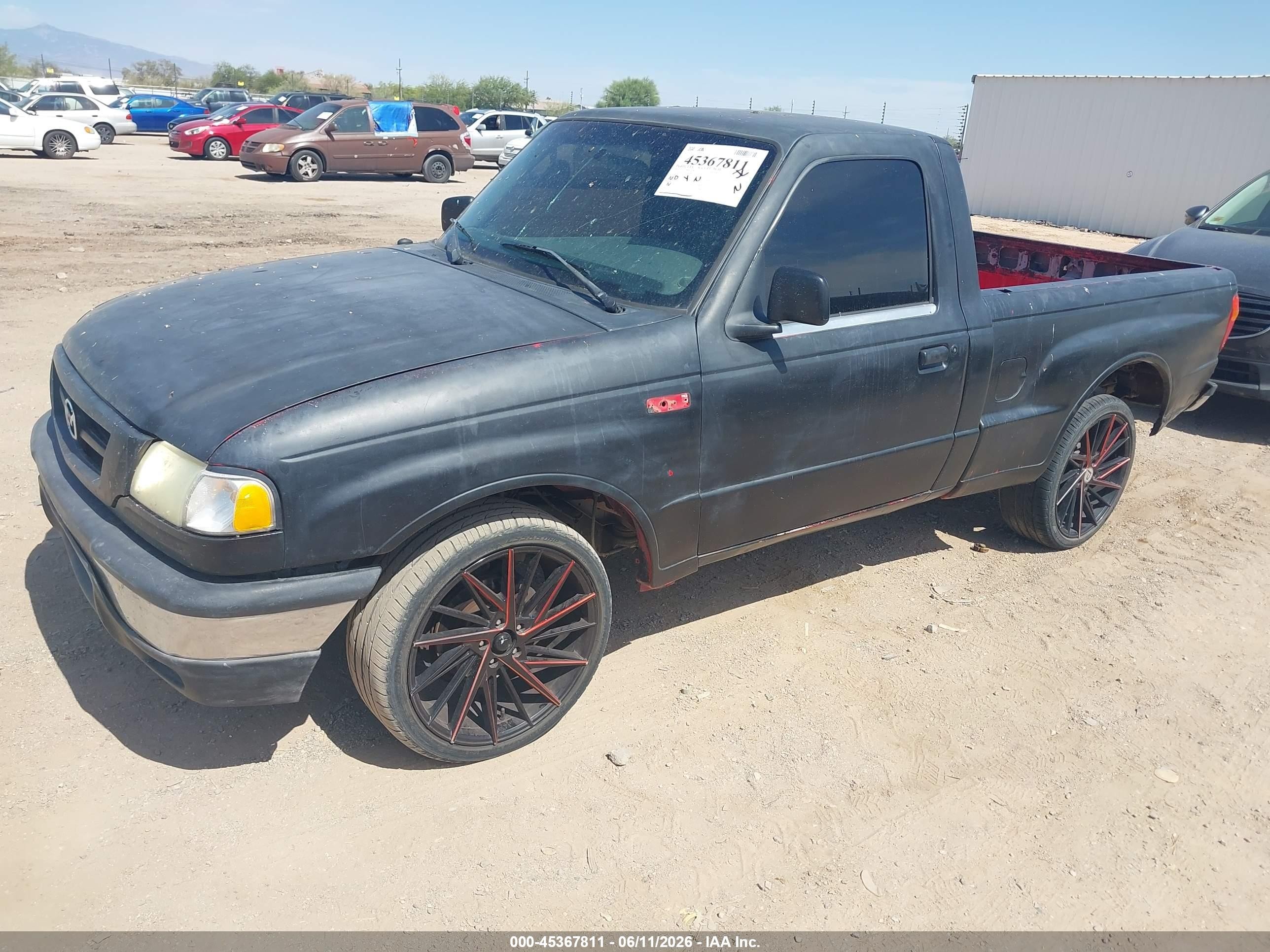2003 Mazda B2300   Black vin: 4F4YR12D43TM18652