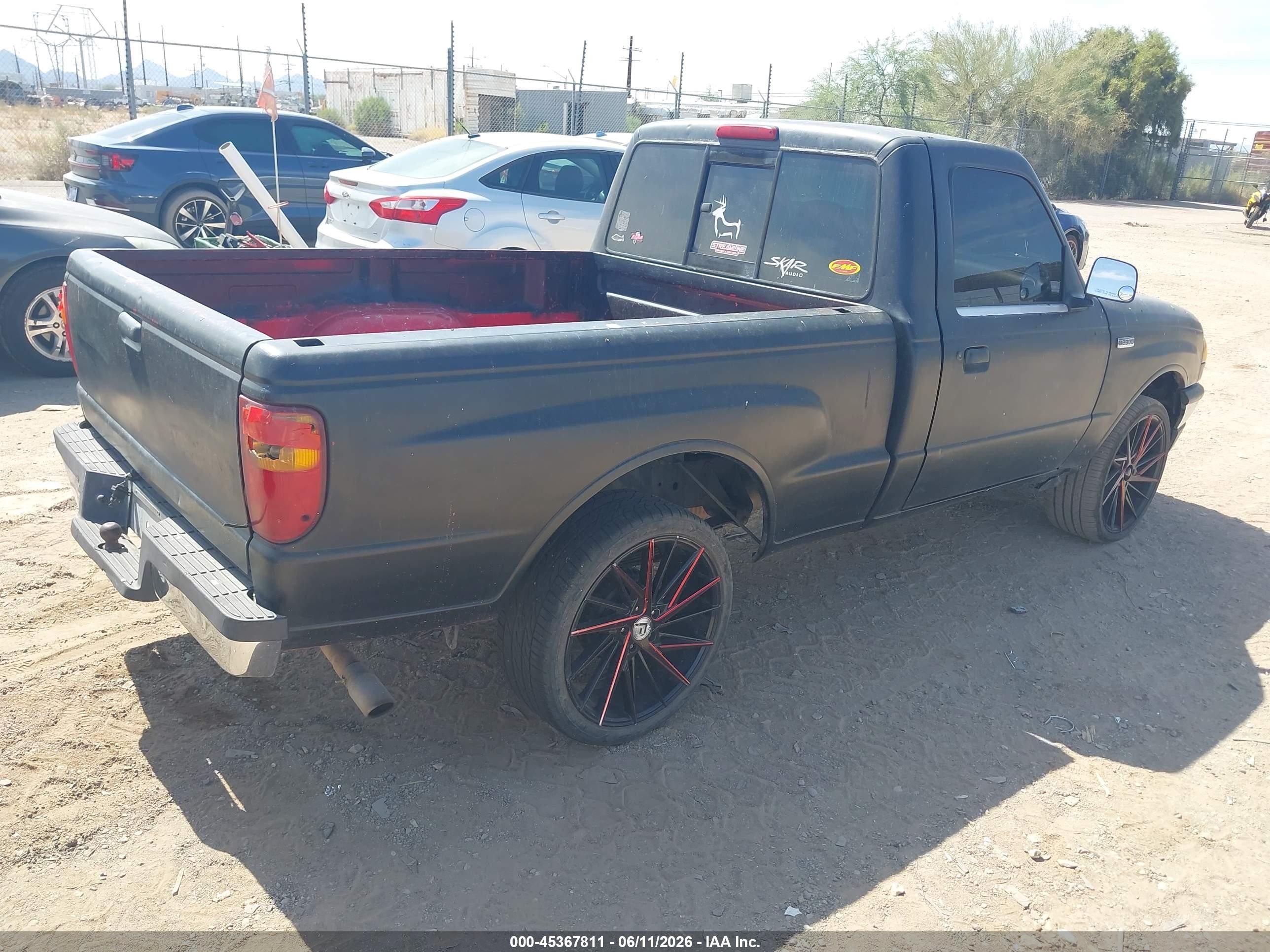 2003 Mazda B2300   Black vin: 4F4YR12D43TM18652
