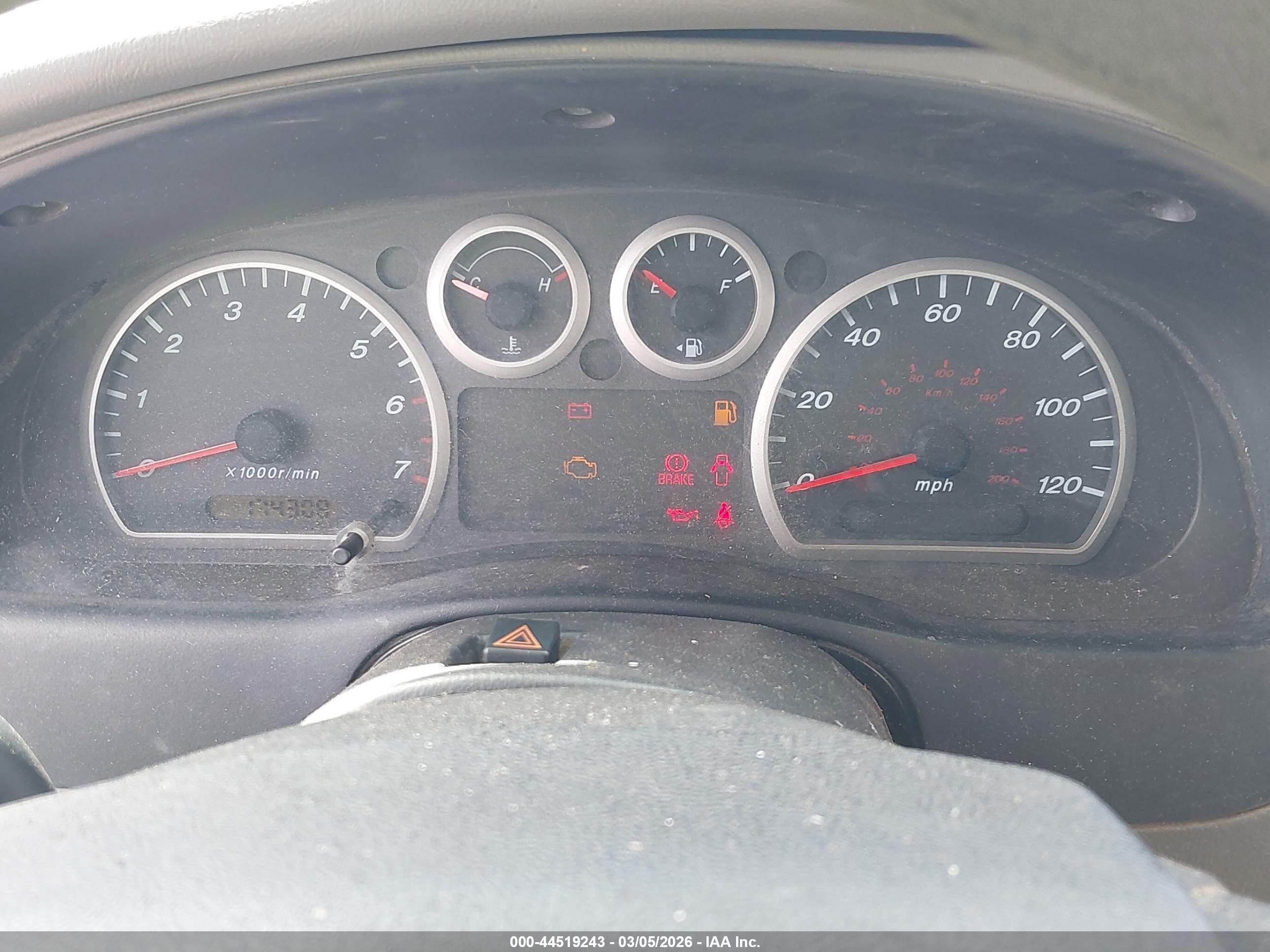 2004 Mazda B2300   White vin: 4F4YR12D54TM07547