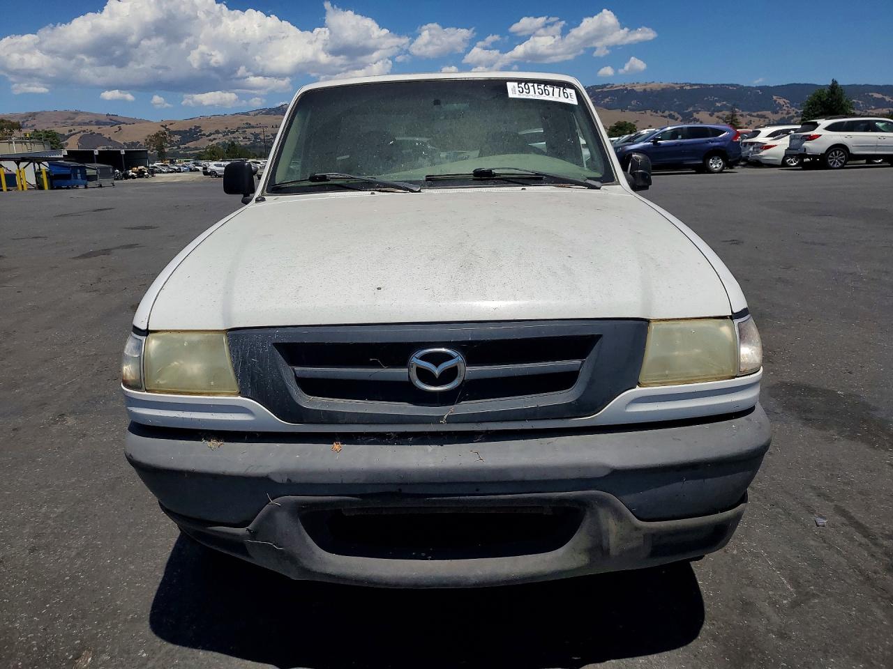 2002 Mazda B2300 White vin: 4F4YR12D62TM23351