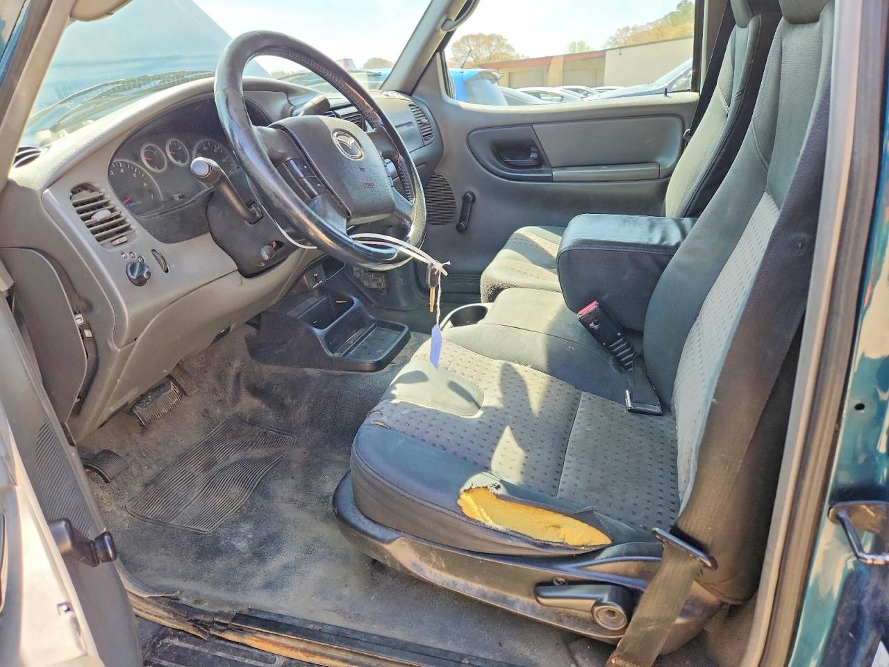 2004 Mazda B2300 Turquoise vin: 4F4YR12D64TM03586