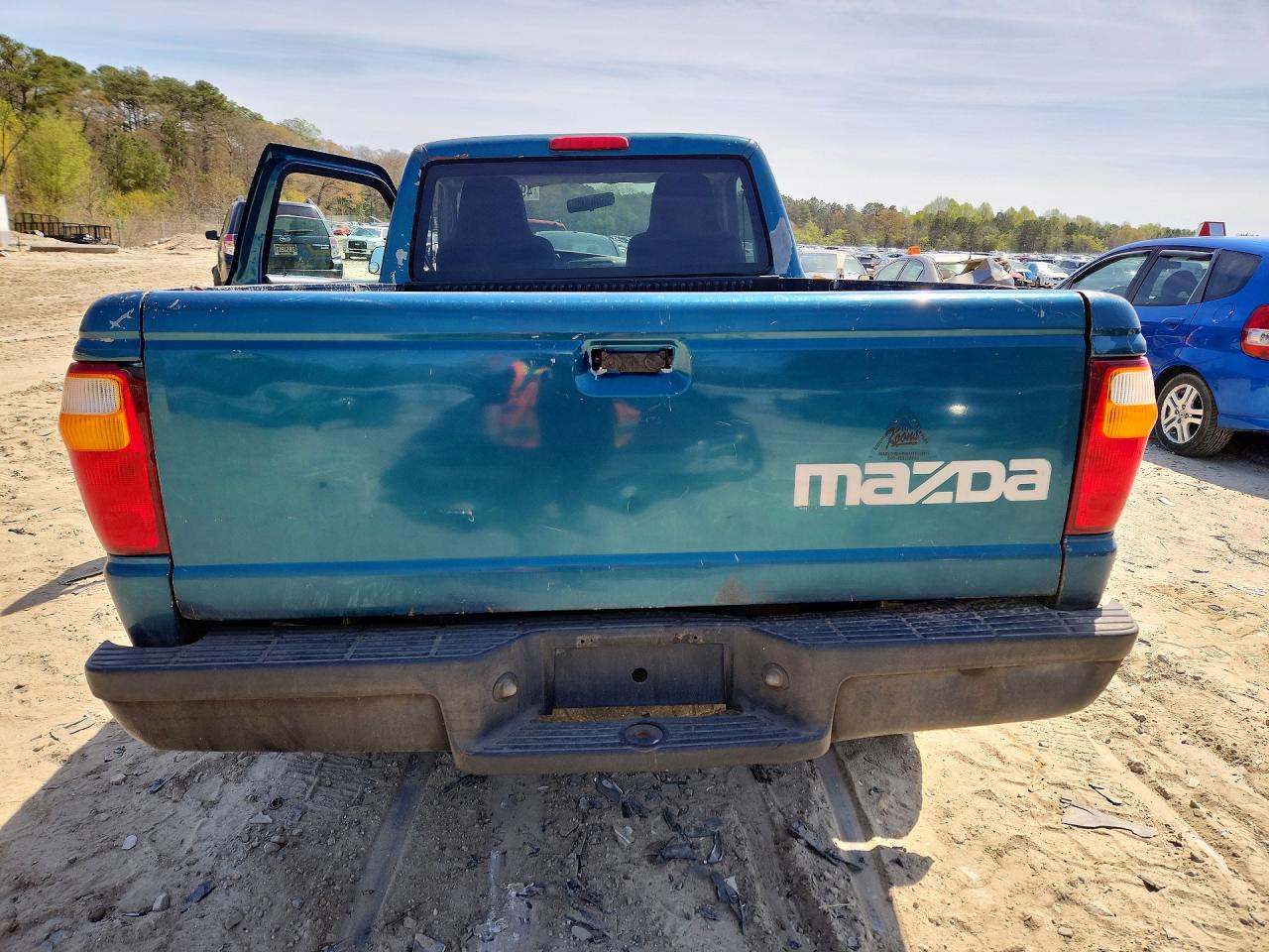 2004 Mazda B2300 Turquoise vin: 4F4YR12D64TM03586
