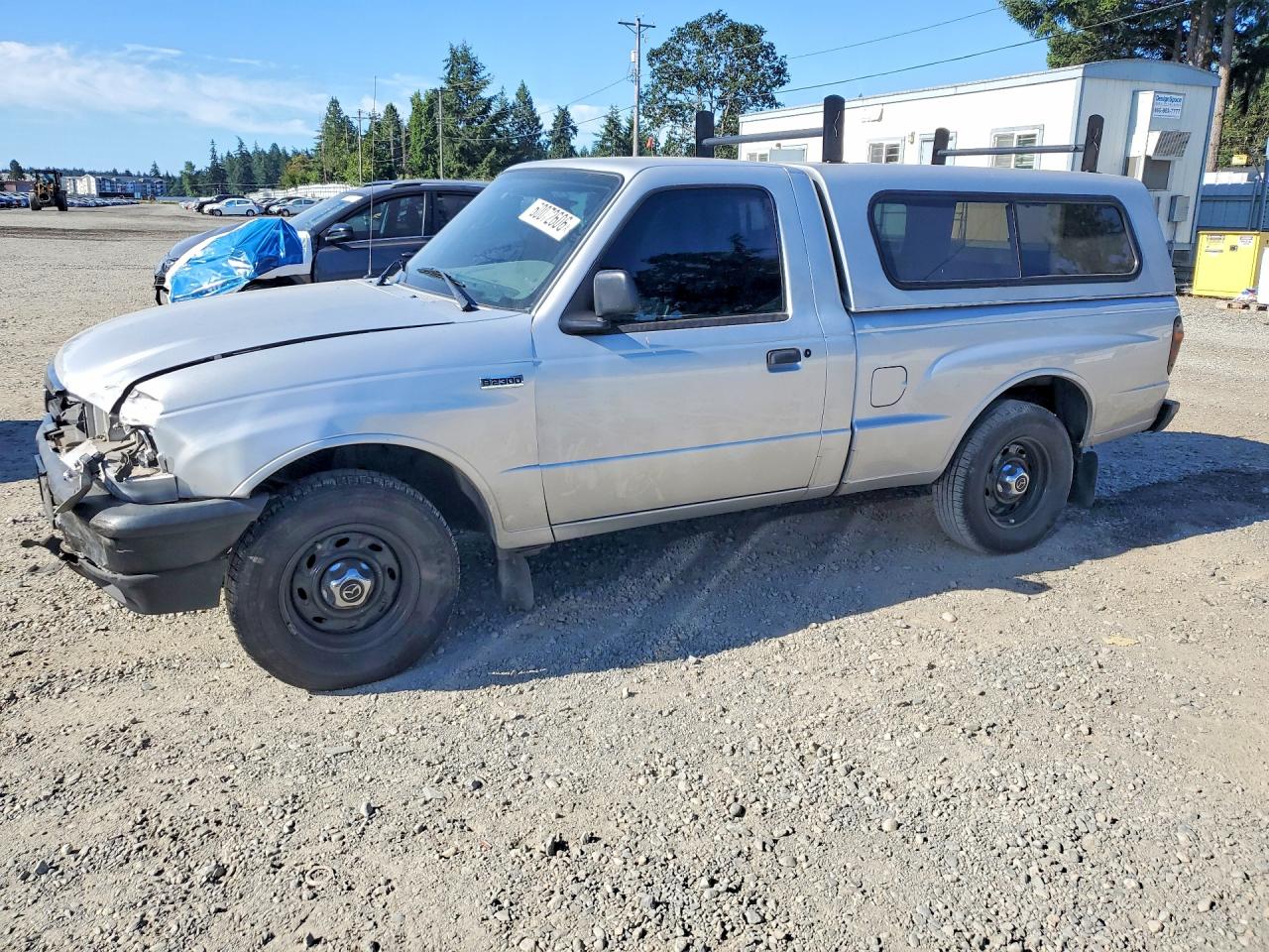 2003 Mazda B2300 Серебряный vin: 4F4YR12D73TM16782