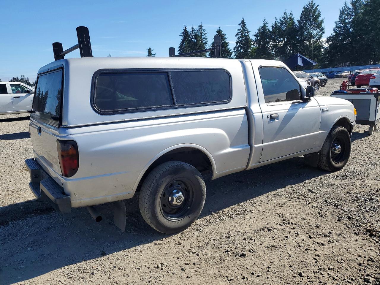 2003 Mazda B2300 Silver vin: 4F4YR12D73TM16782