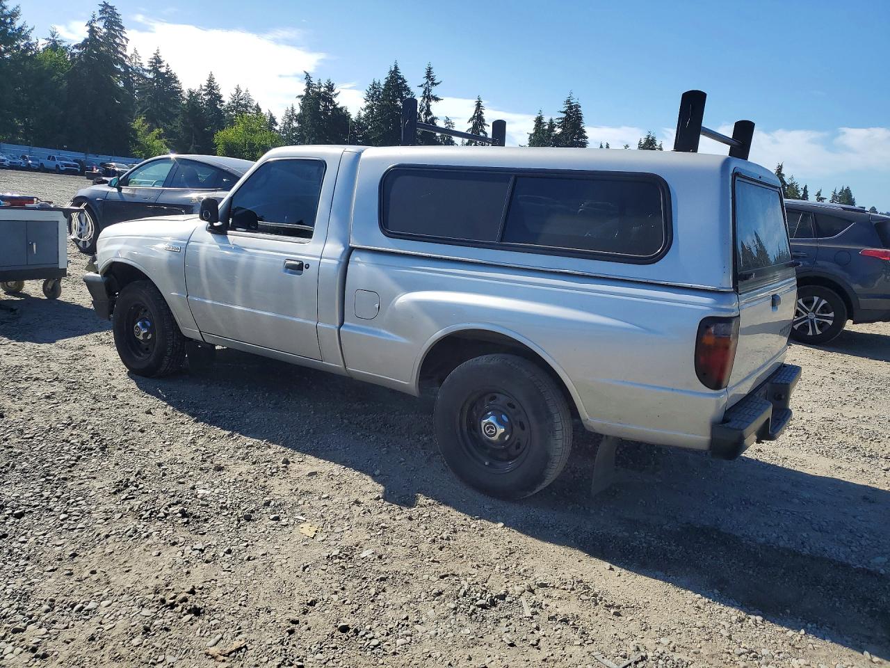 2003 Mazda B2300 Silver vin: 4F4YR12D73TM16782