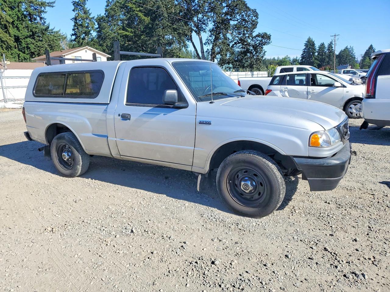 2003 Mazda B2300 Silver vin: 4F4YR12D73TM16782