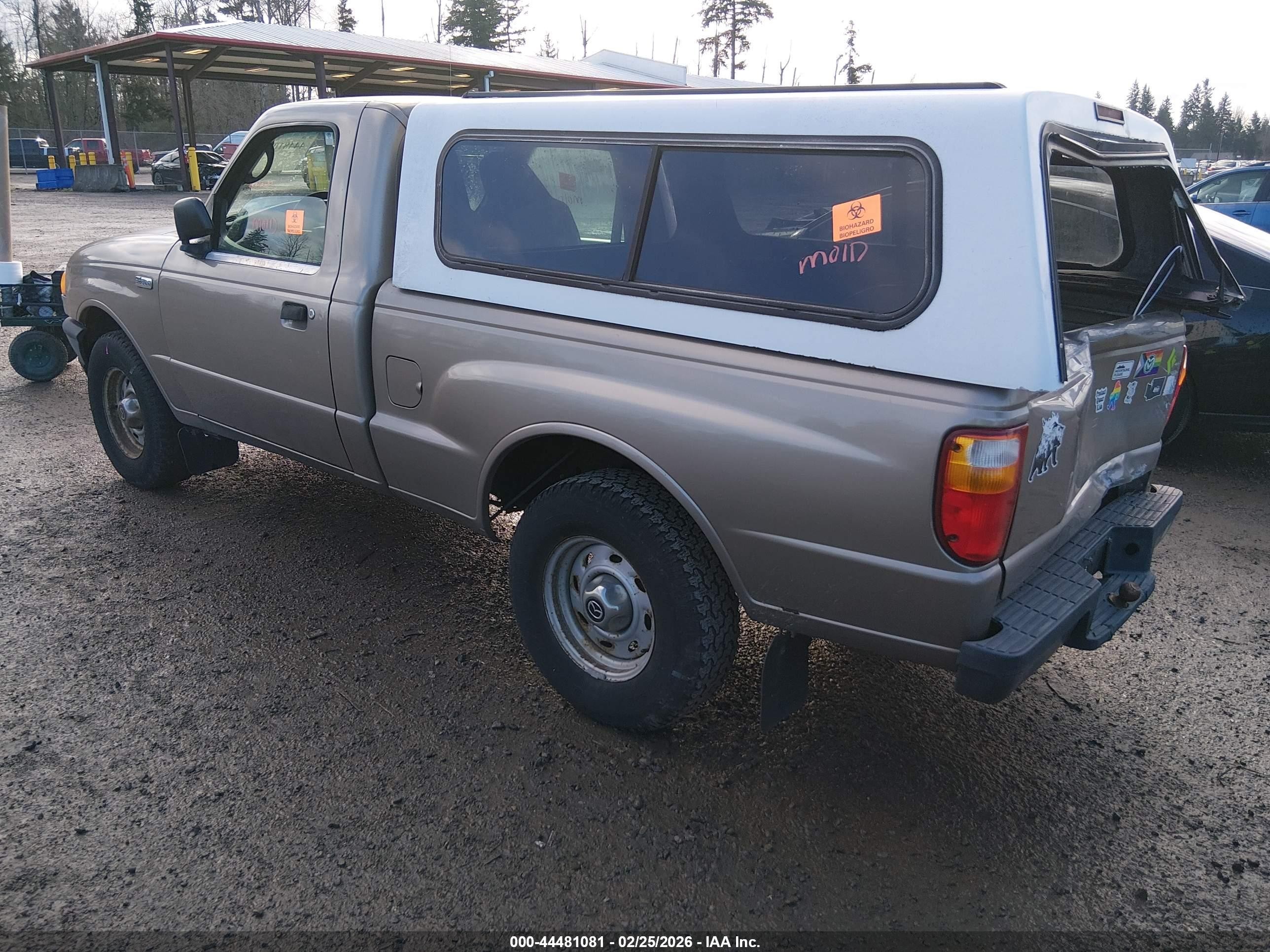 2004 Mazda B2300   Gold vin: 4F4YR12D74TM07436