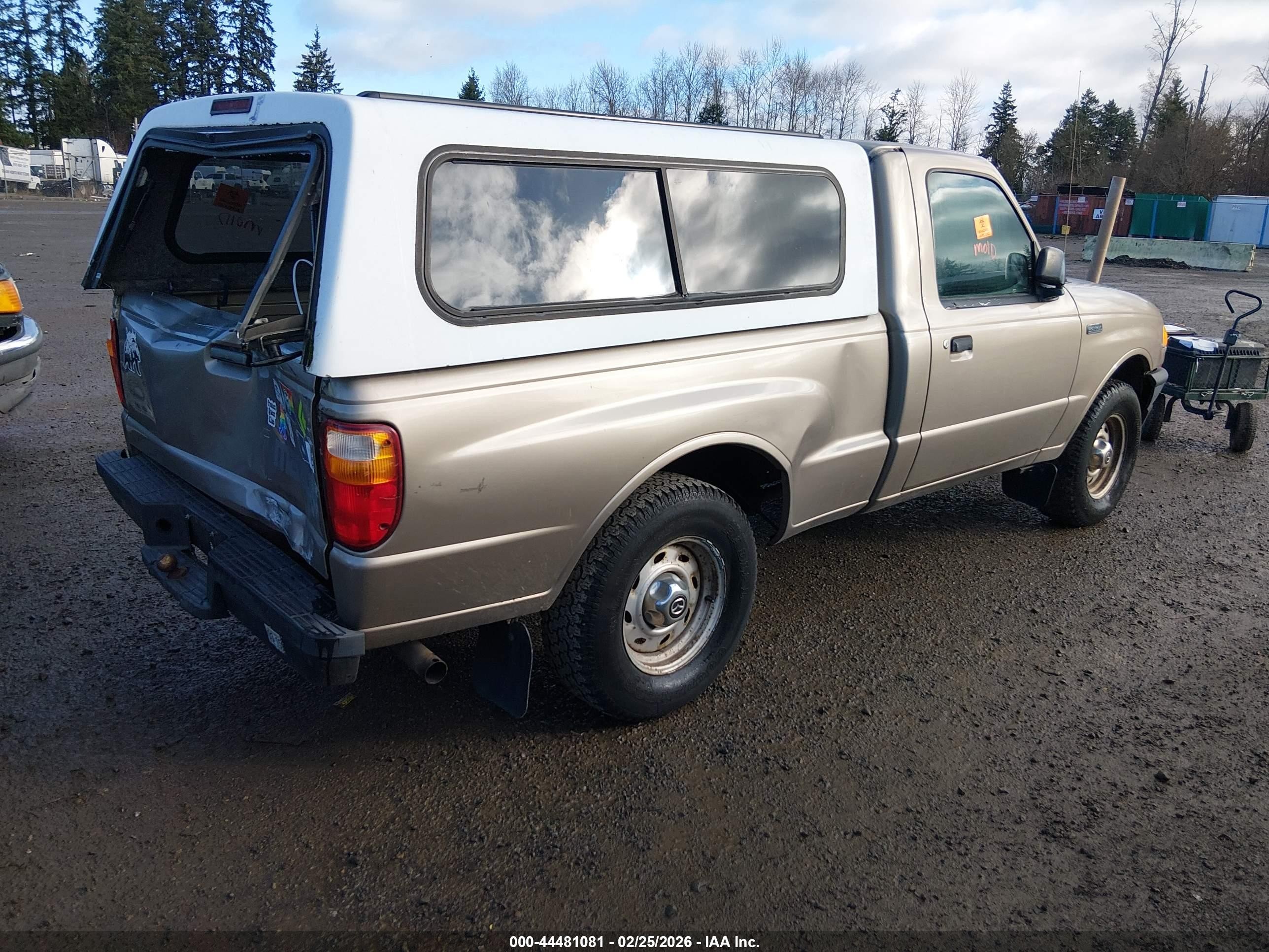 2004 Mazda B2300   Gold vin: 4F4YR12D74TM07436